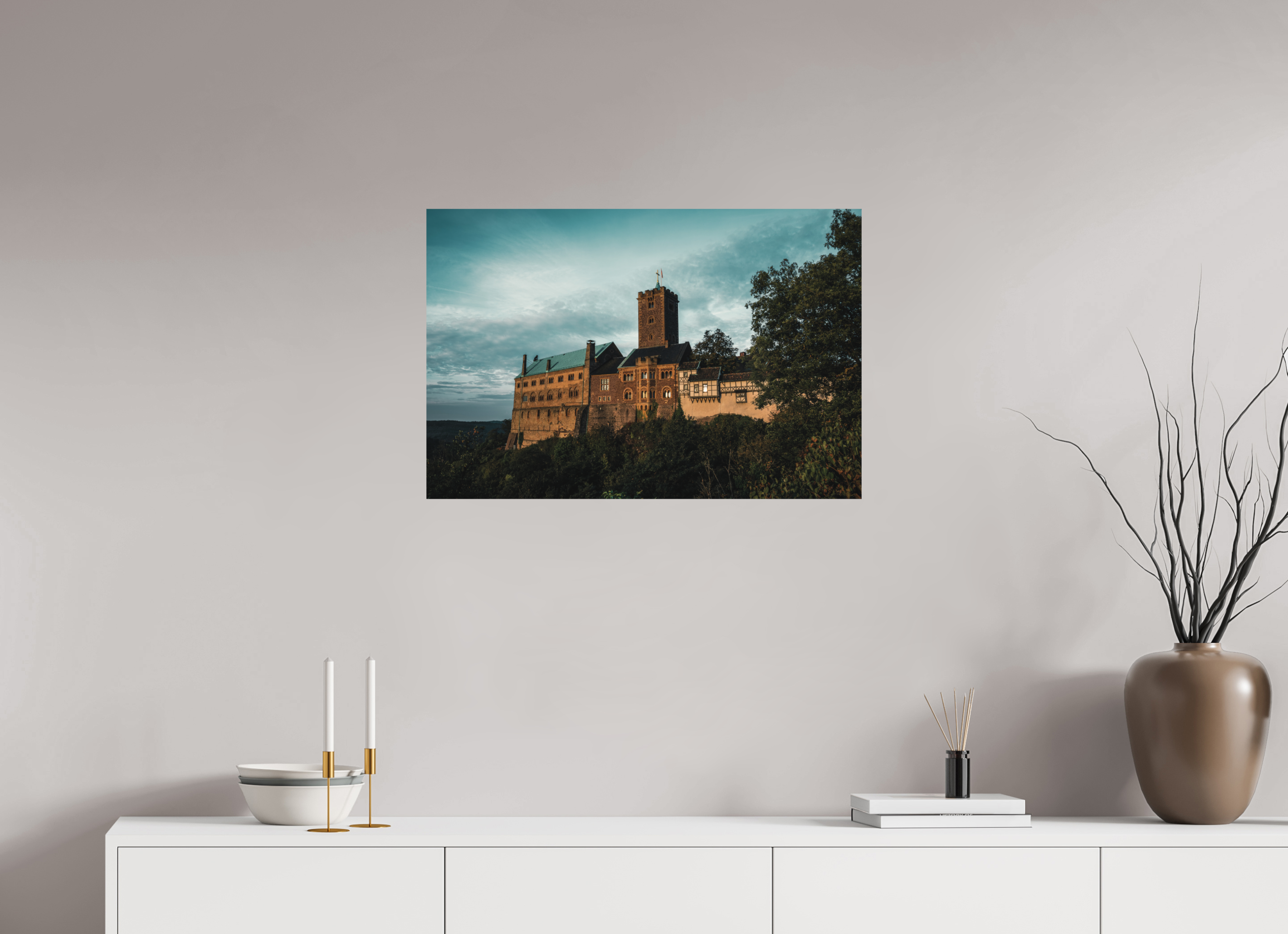 75 x 50 cm, Standard - Fuji Crystal Archive Silk Wartburg Sunrise