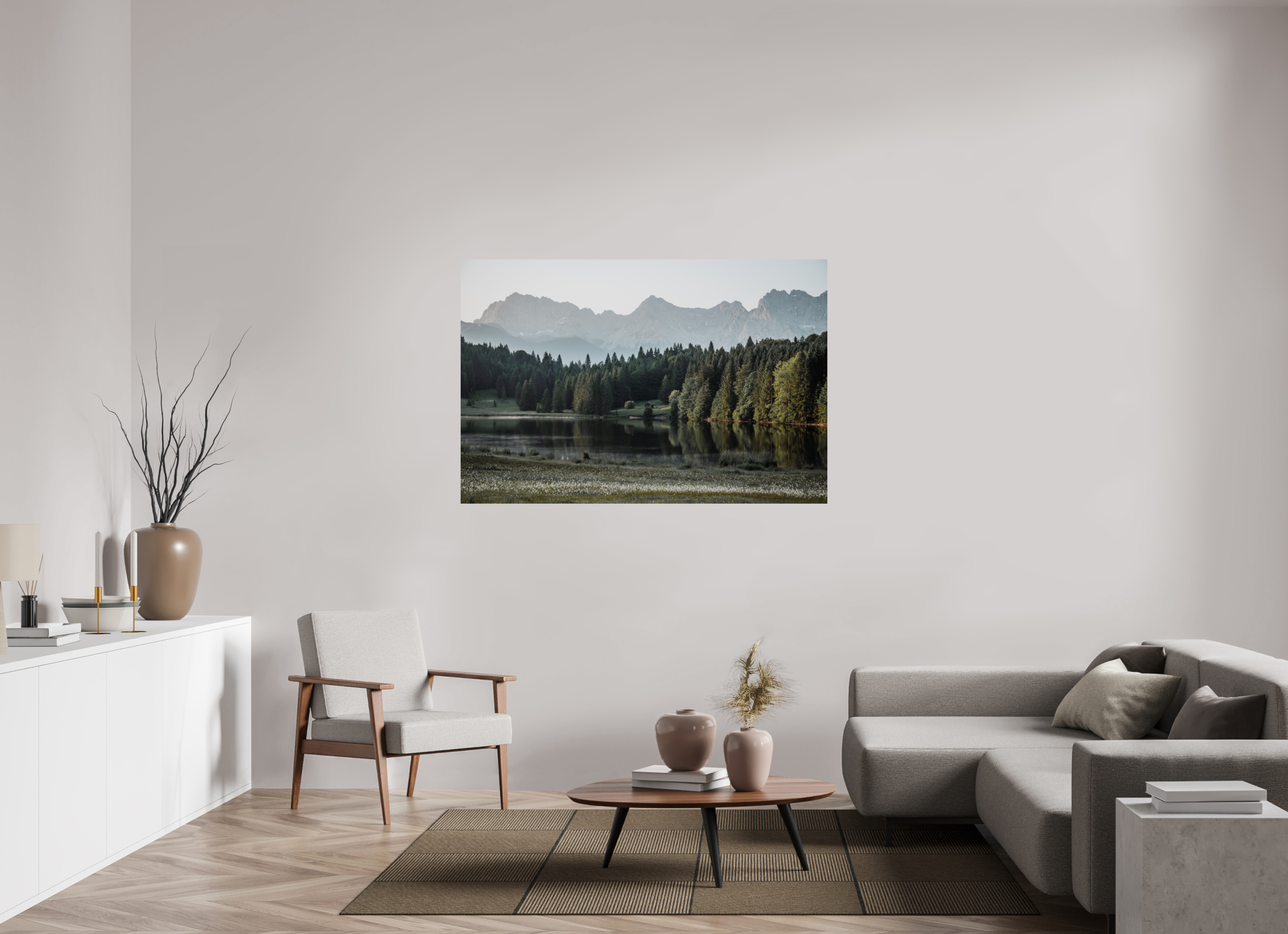 150 x 100 cm, Premium - Hahnemühle Photo Rag Baryta Karwendel 3
