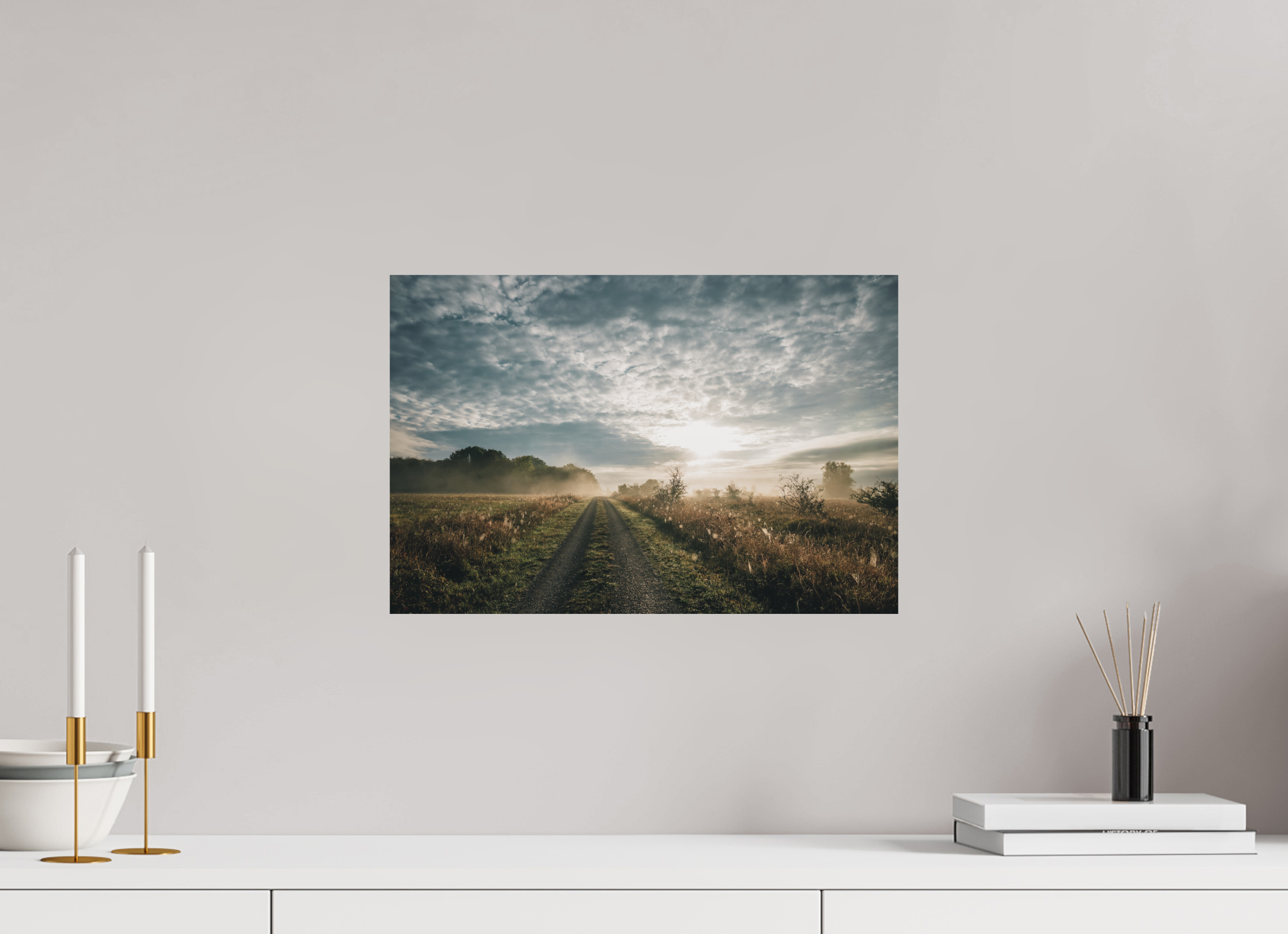 45 x 30 cm, Standard - Fuji Crystal Archive Silk Hainich Sunrise