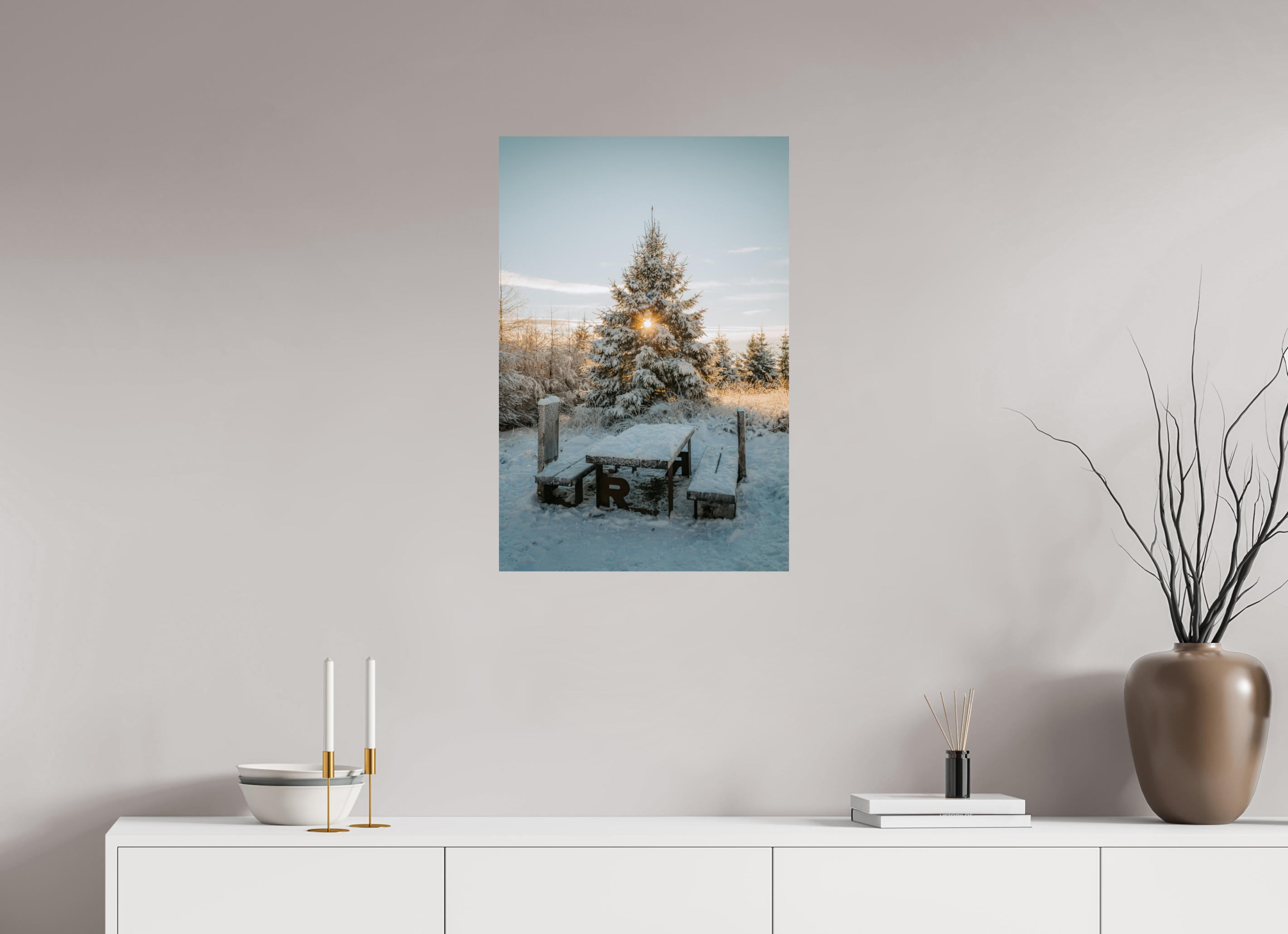 50 x 75 cm, Premium - Hahnemühle Photo Rag Baryta Rennsteig Ruhla