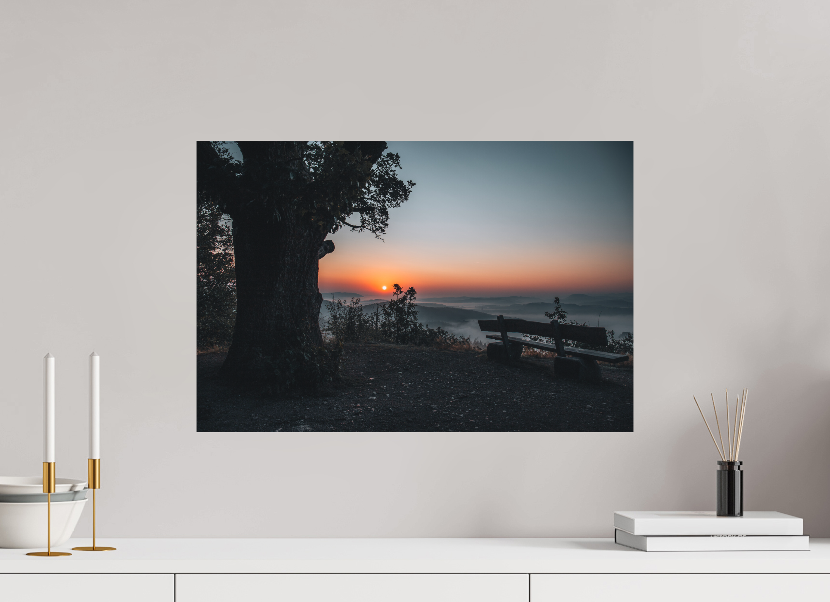 60 x 40 cm, Standard - Fuji Crystal Archive Silk Drachenstein Sunrise 2
