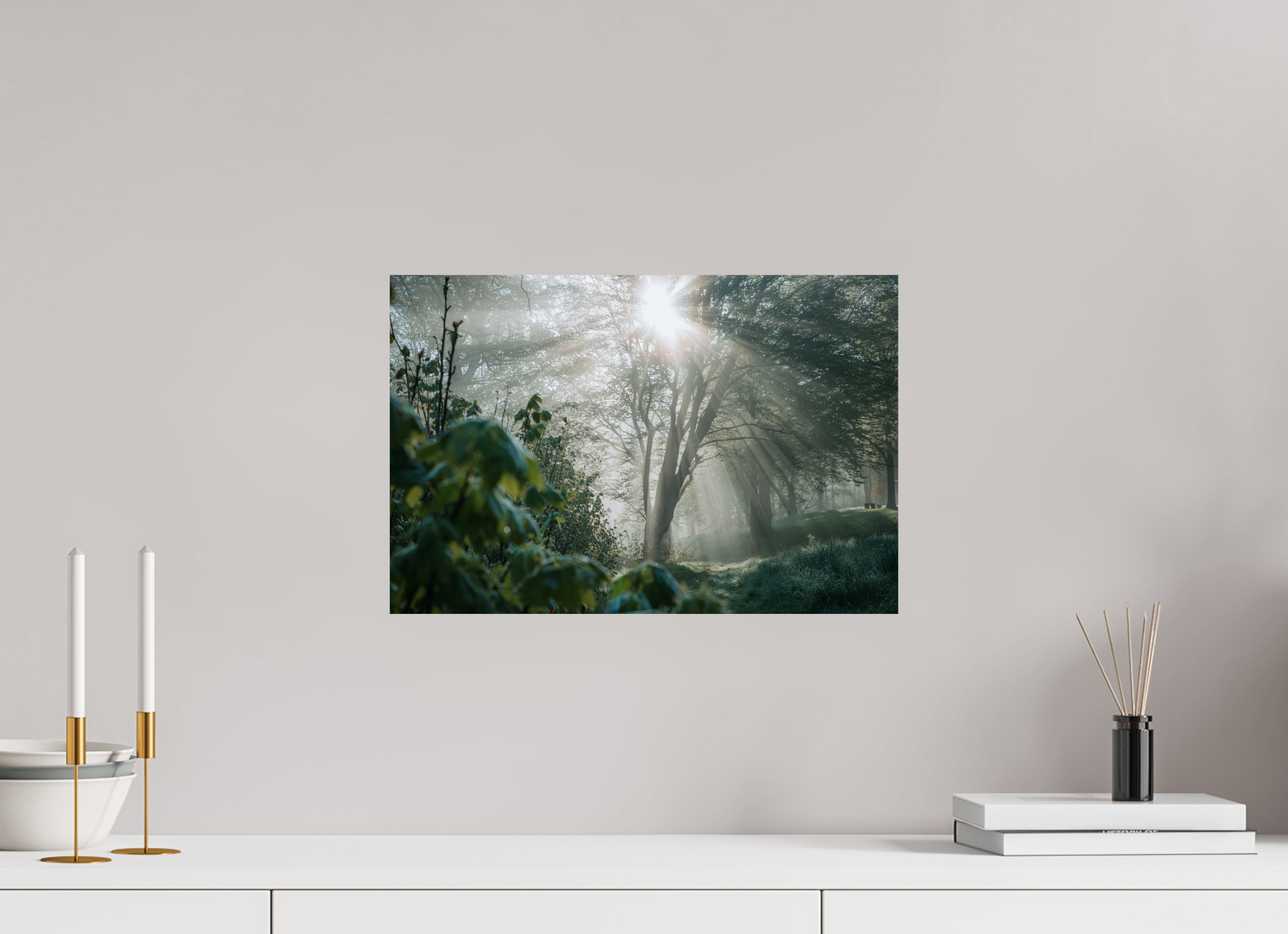 45 x 30 cm, Premium - Hahnemühle Photo Rag Baryta Stadtpark Eisenach 2