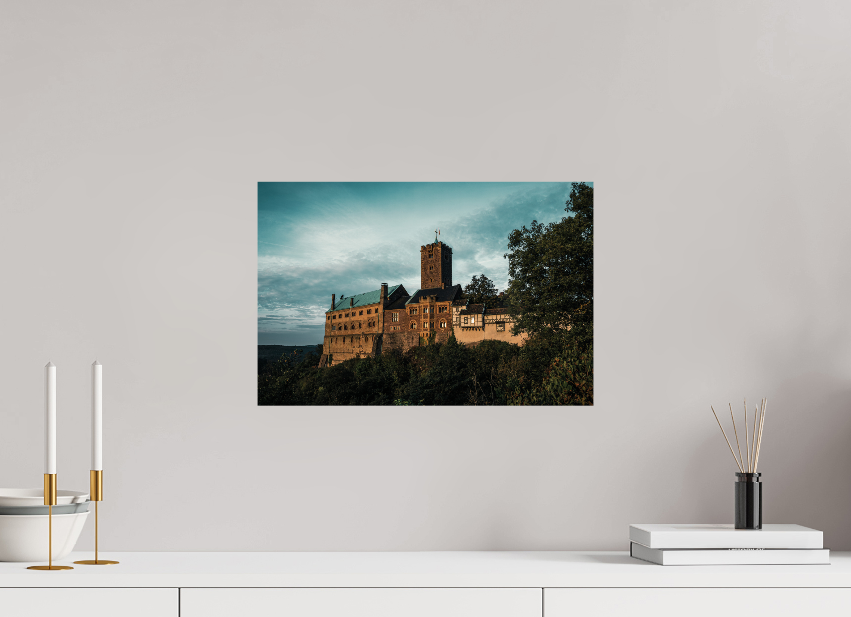 45 x 30 cm, Premium - Hahnemühle Photo Rag Baryta Wartburg Sunrise