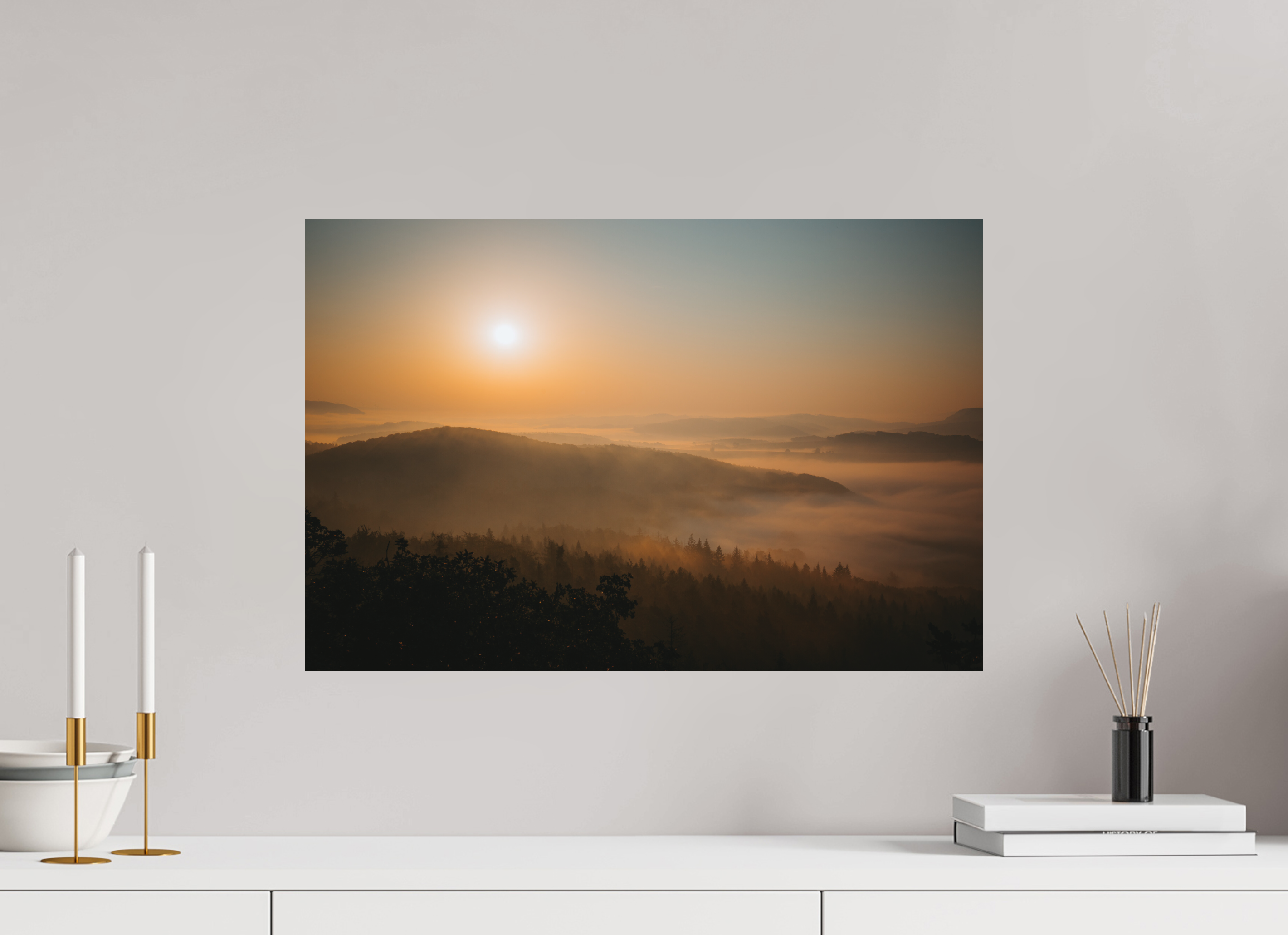 60 x 40 cm, Standard - Fuji Crystal Archive Silk Drachenstein Sunrise