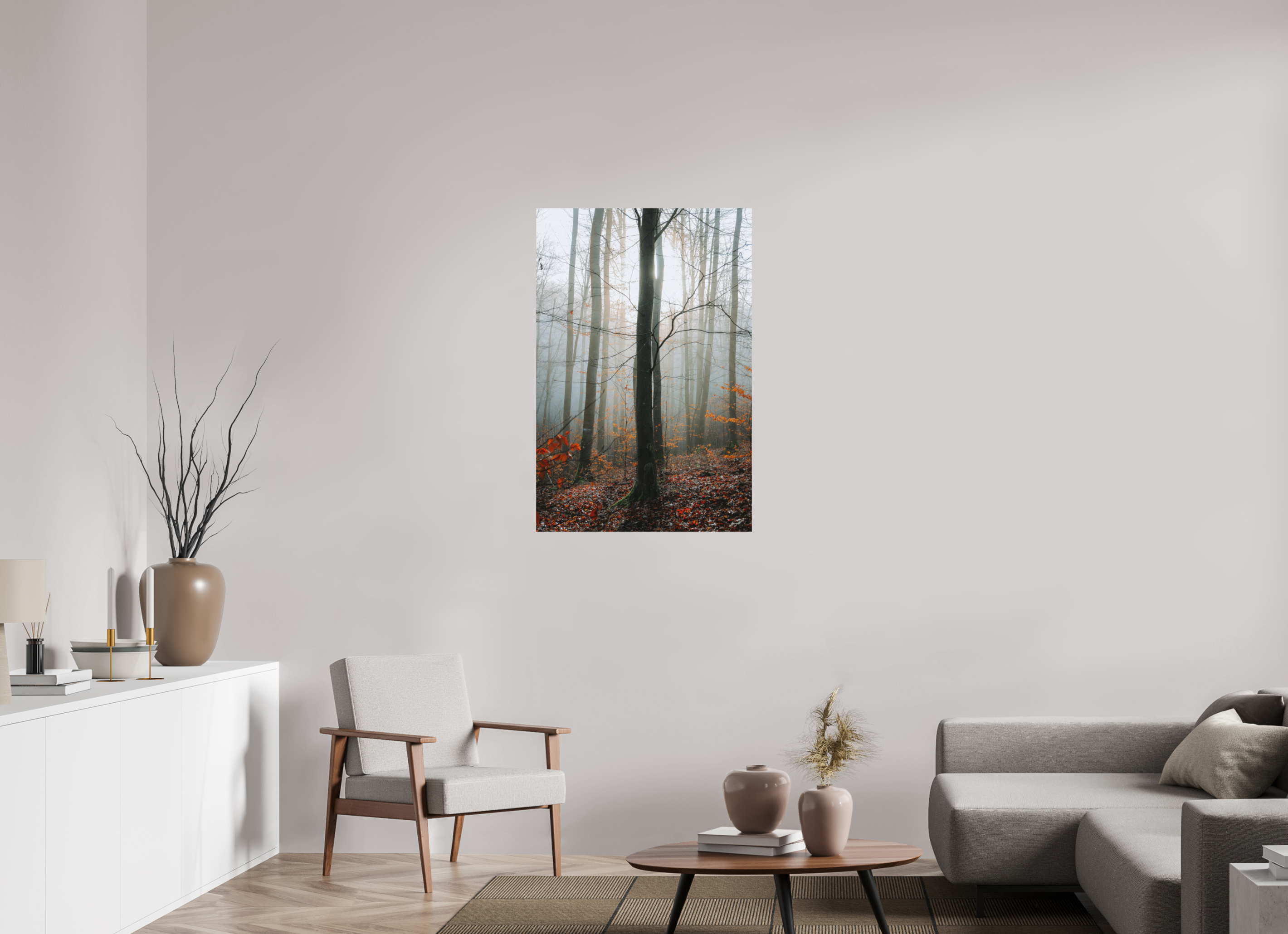 70 x 105 cm, Standard - Fuji Crystal Archive Silk Januarsonne