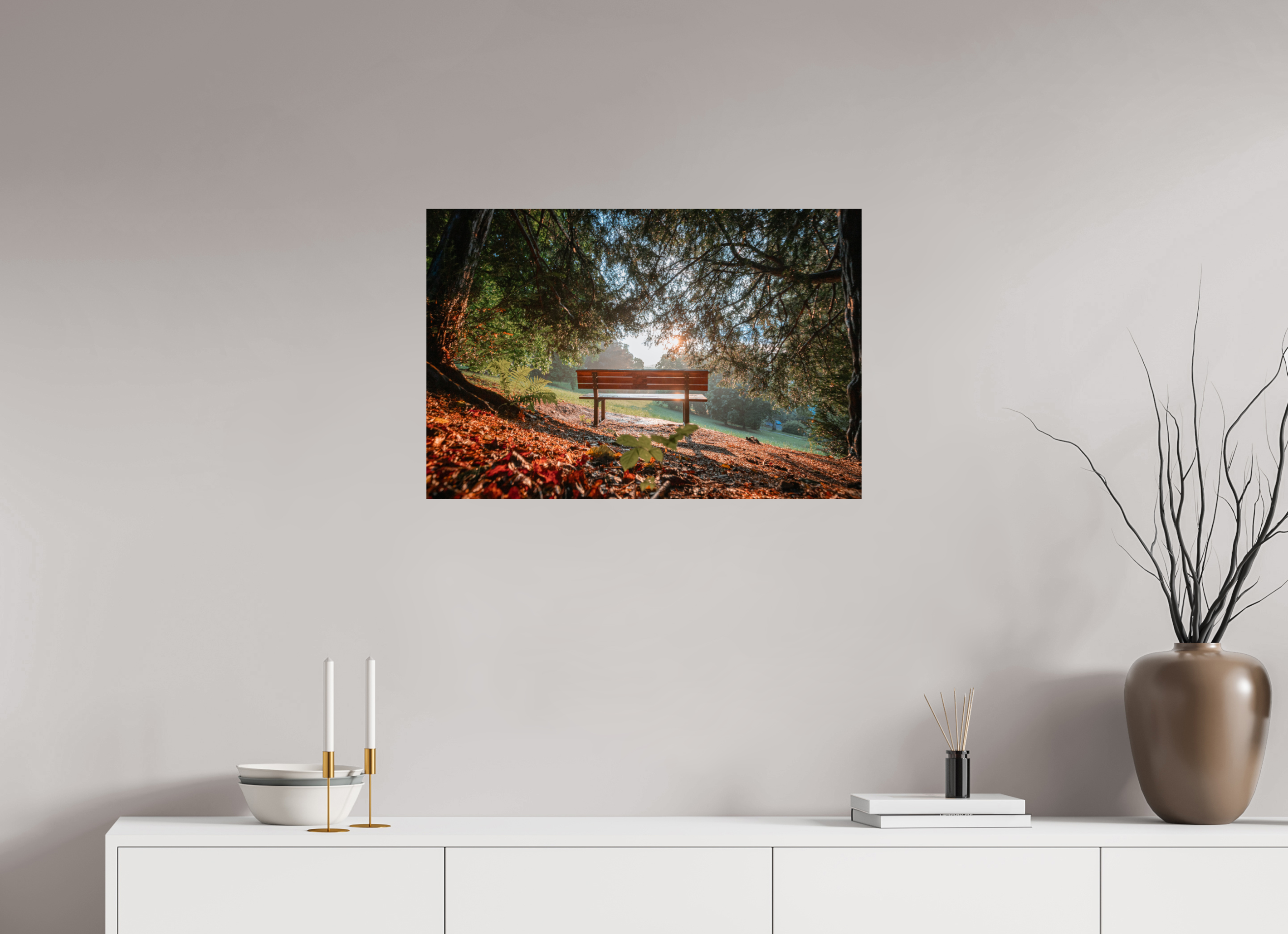 75 x 50 cm, Premium - Hahnemühle Photo Rag Baryta Eisenach Stadtpark