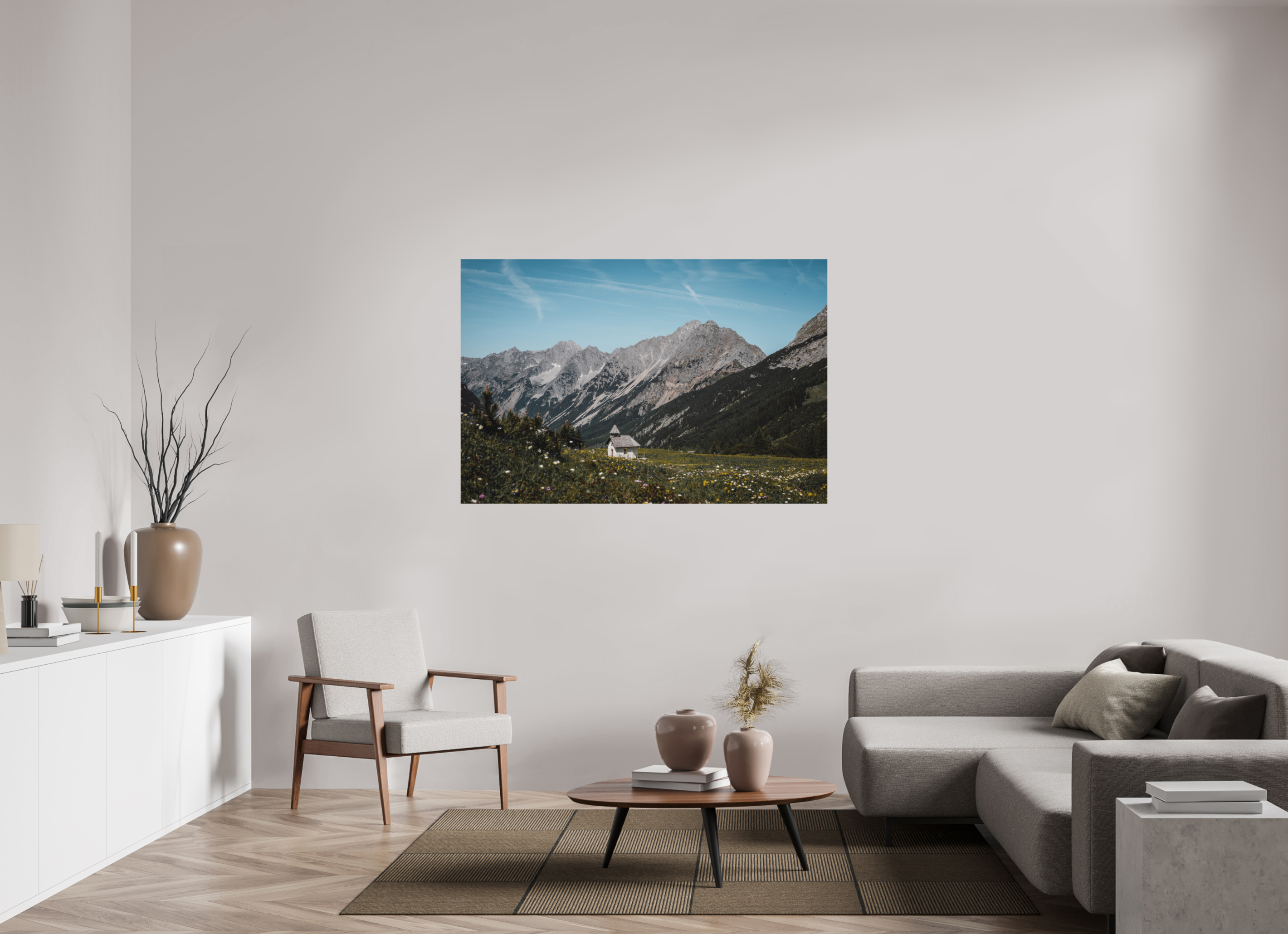 150 x 100 cm, Standard - Fuji Crystal Archive Silk Karwendel 2