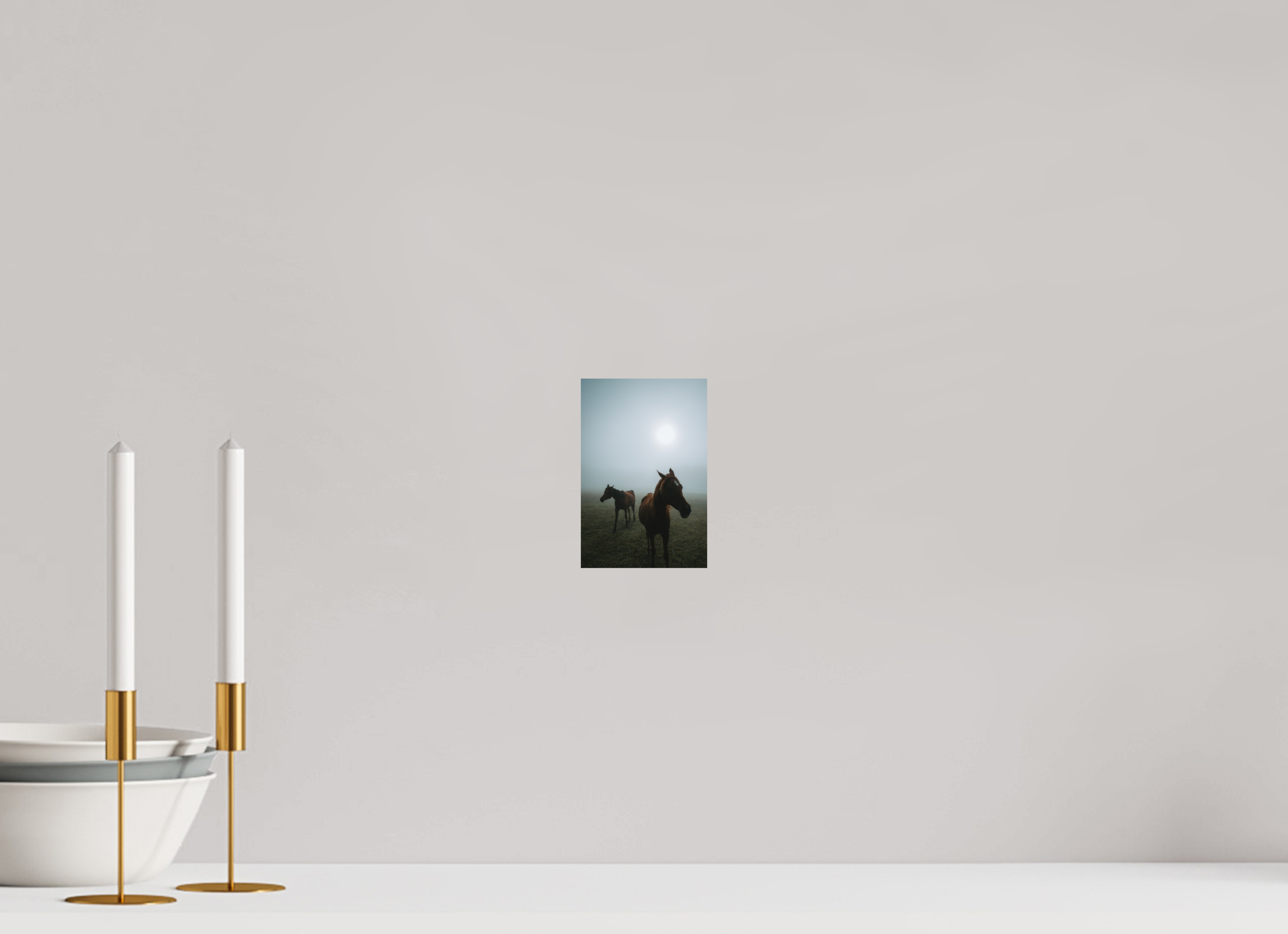 10 x 15 cm, Standard - Fuji Crystal Archive Silk Pferde am Clausberg