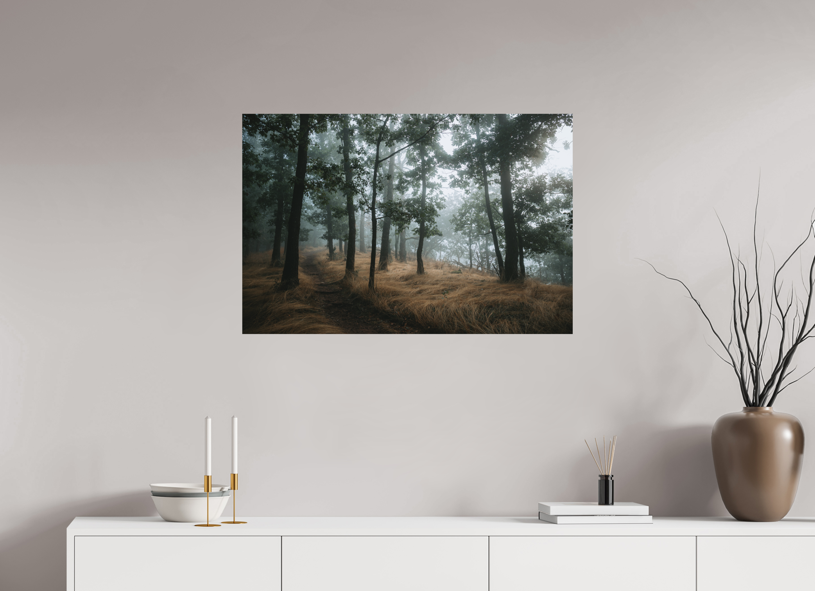 90 x 60 cm, Standard - Fuji Crystal Archive Silk Märchenwald 2