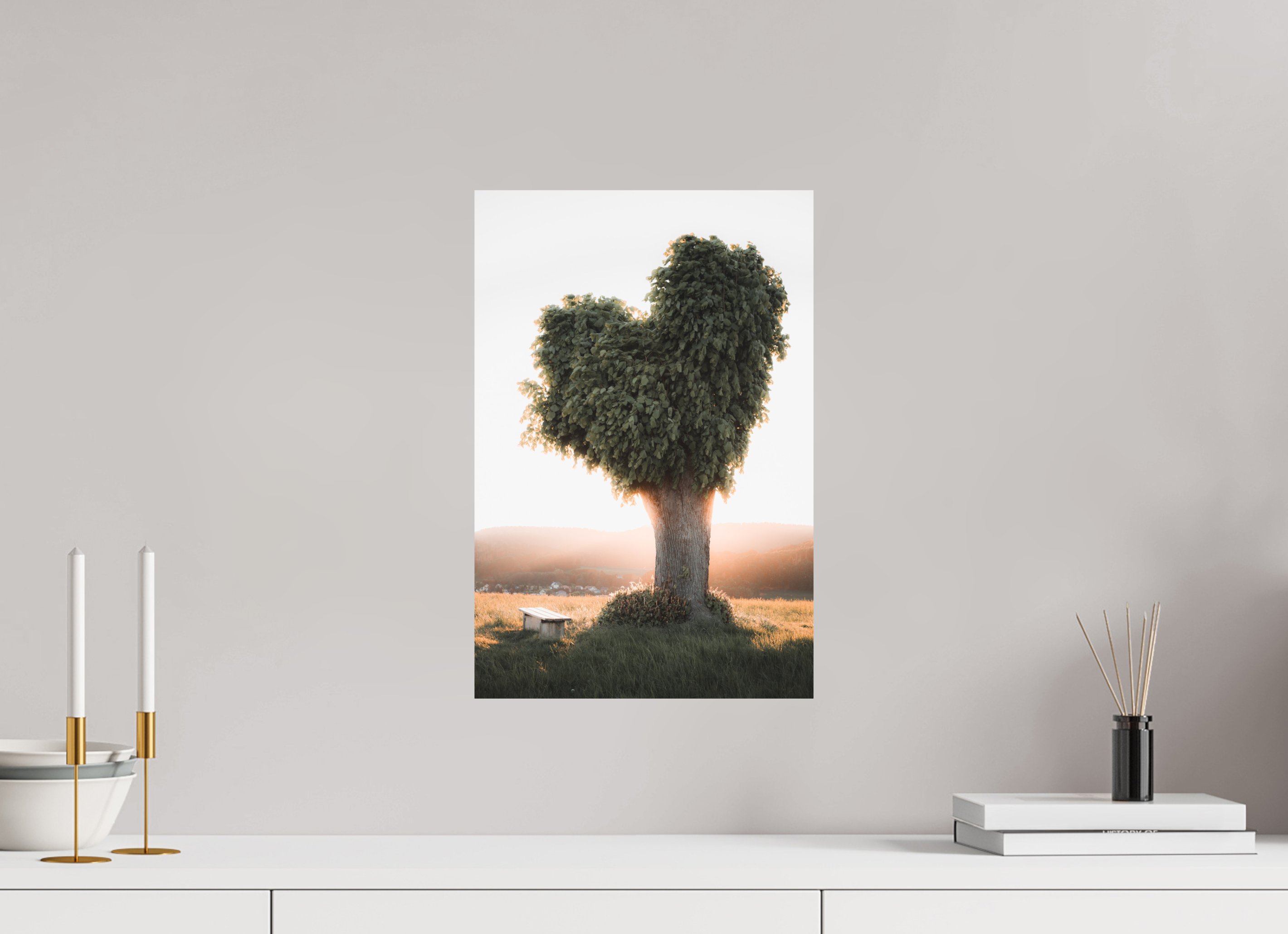 30 x 45 cm, Standard - Fuji Crystal Archive Silk Herzbaum Mosbach