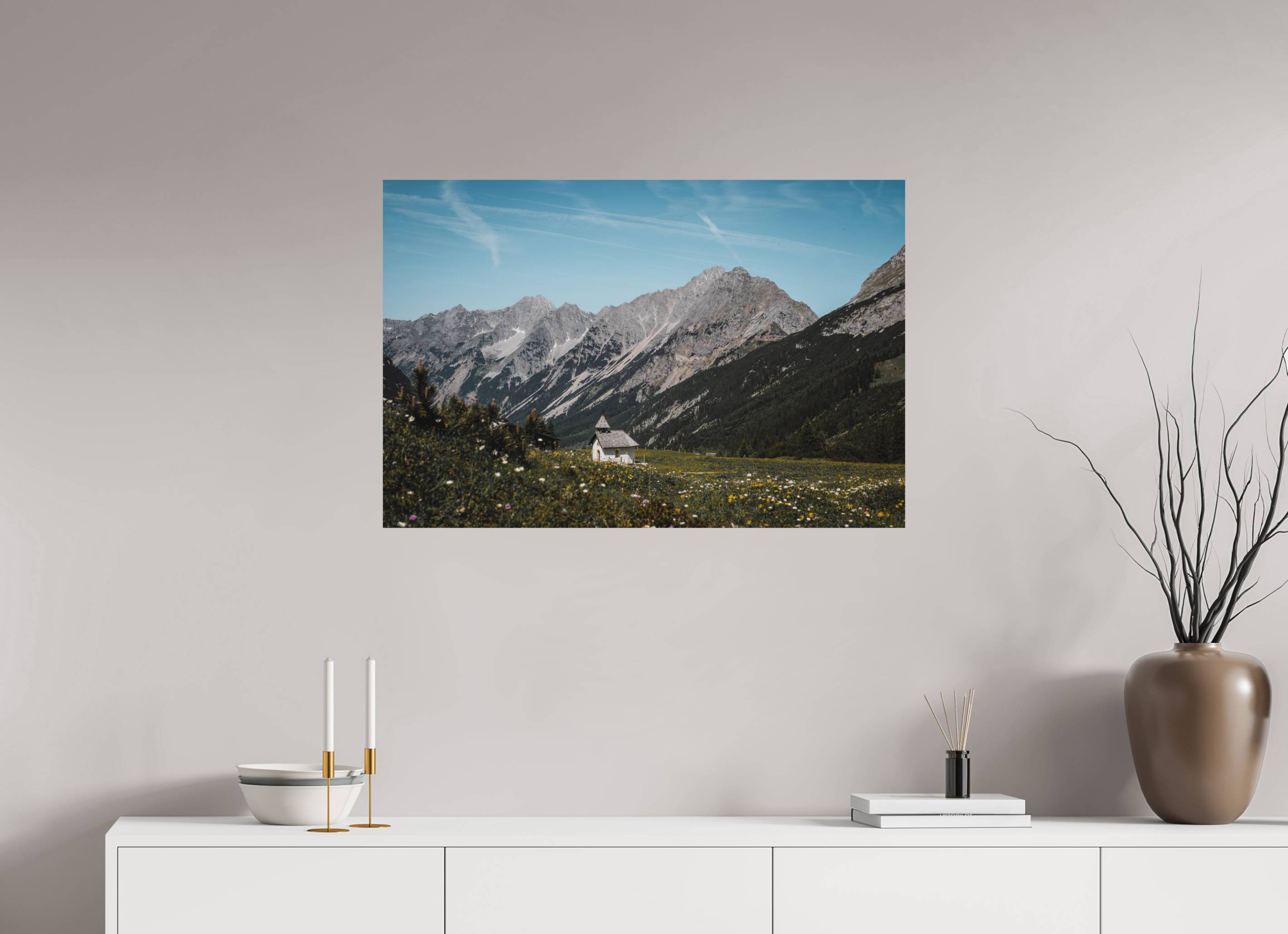 90 x 60 cm, Standard - Fuji Crystal Archive Silk Karwendel 2