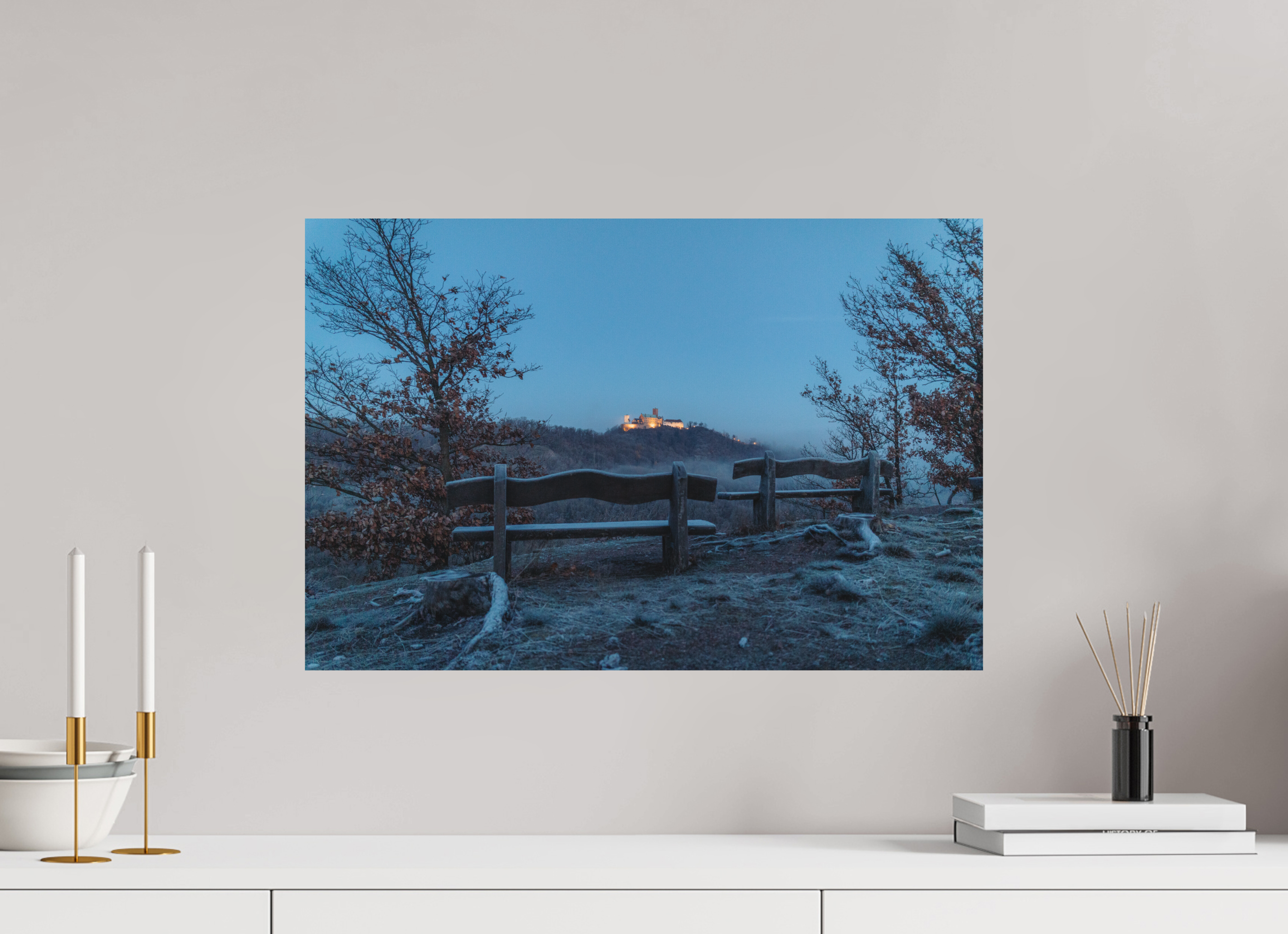 60 x 40 cm, Standard - Fuji Crystal Archive Silk Wartburg Winter