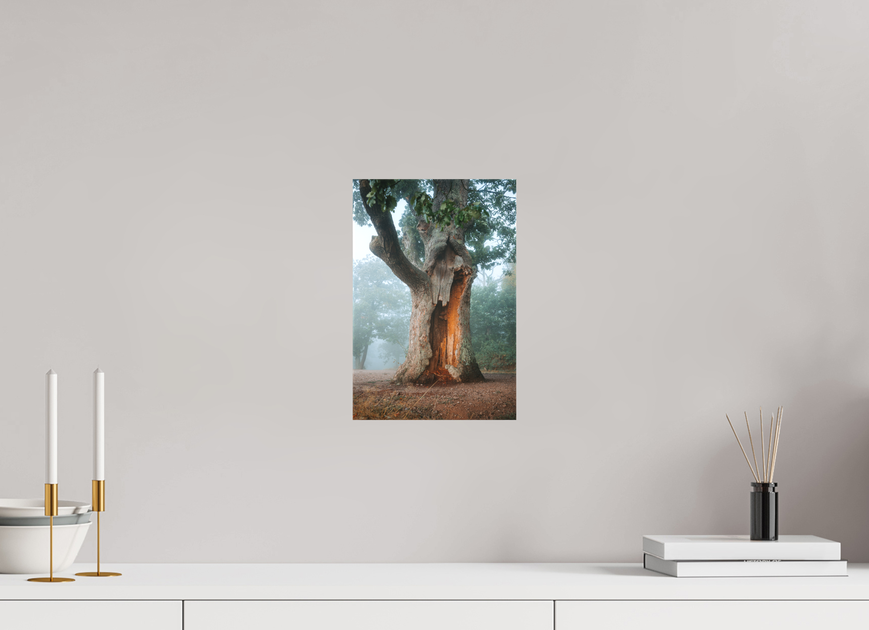 20 x 30 cm, Leinwandprint, matt Drachenstein