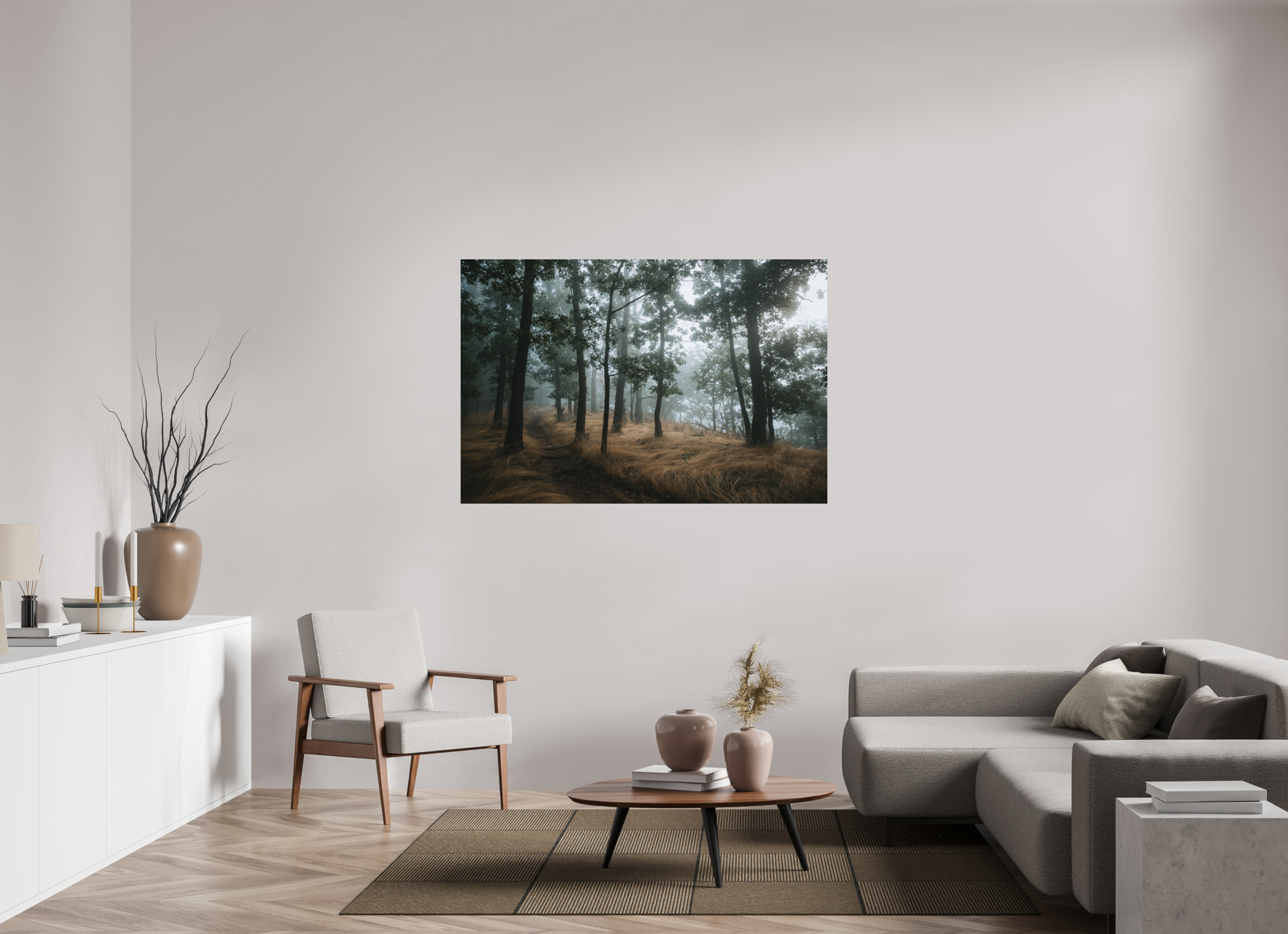 150 x 100 cm, Standard - Fuji Crystal Archive Silk Märchenwald 2