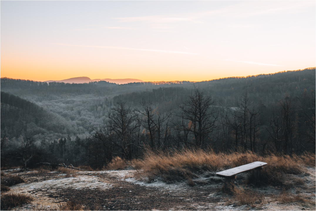 Sonnenaufgang am Breitengescheid bei Eisenach – Landschaftsfotografie