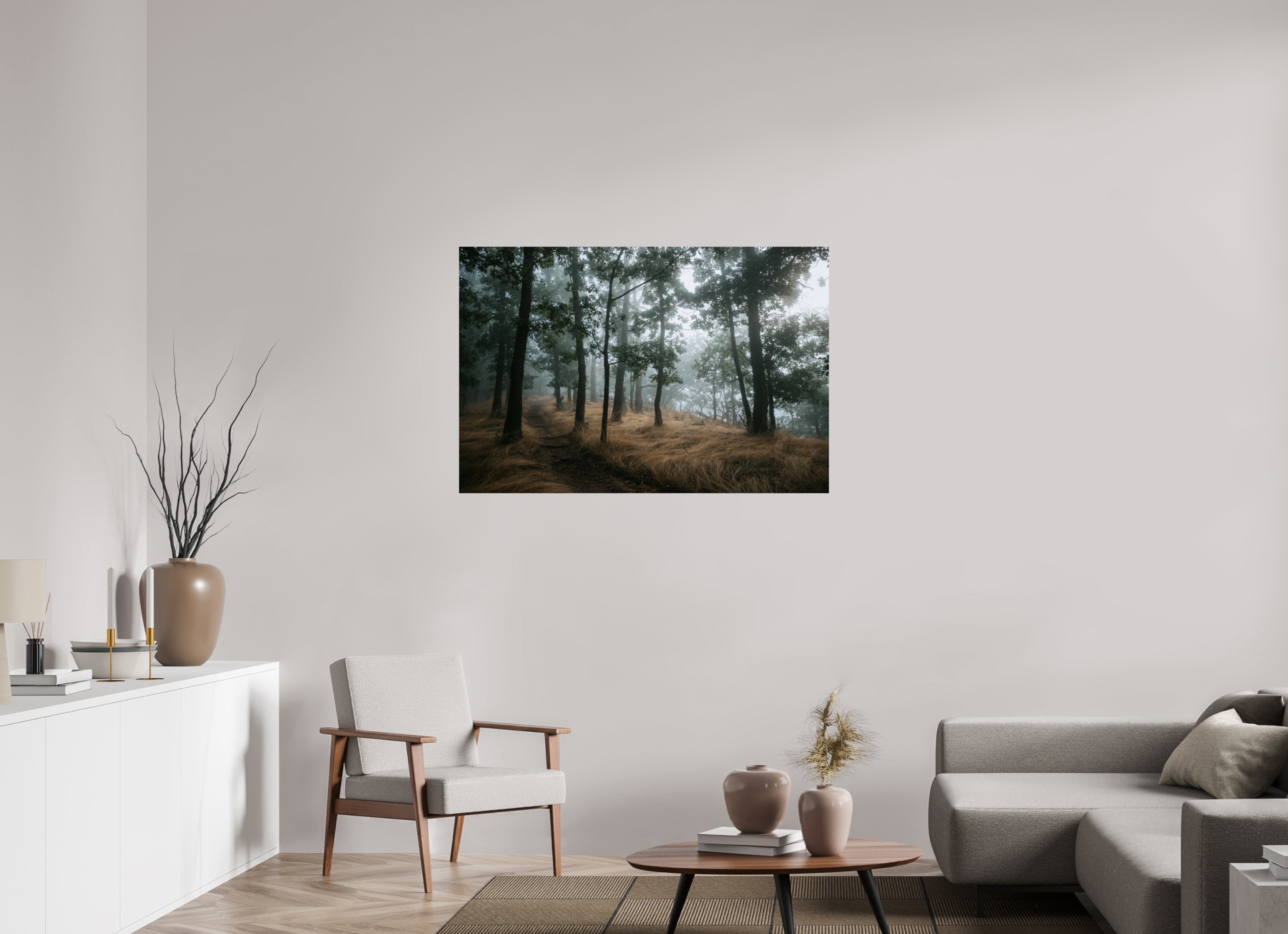 120 x 80 cm, Premium - Hahnemühle Photo Rag Baryta Märchenwald 2