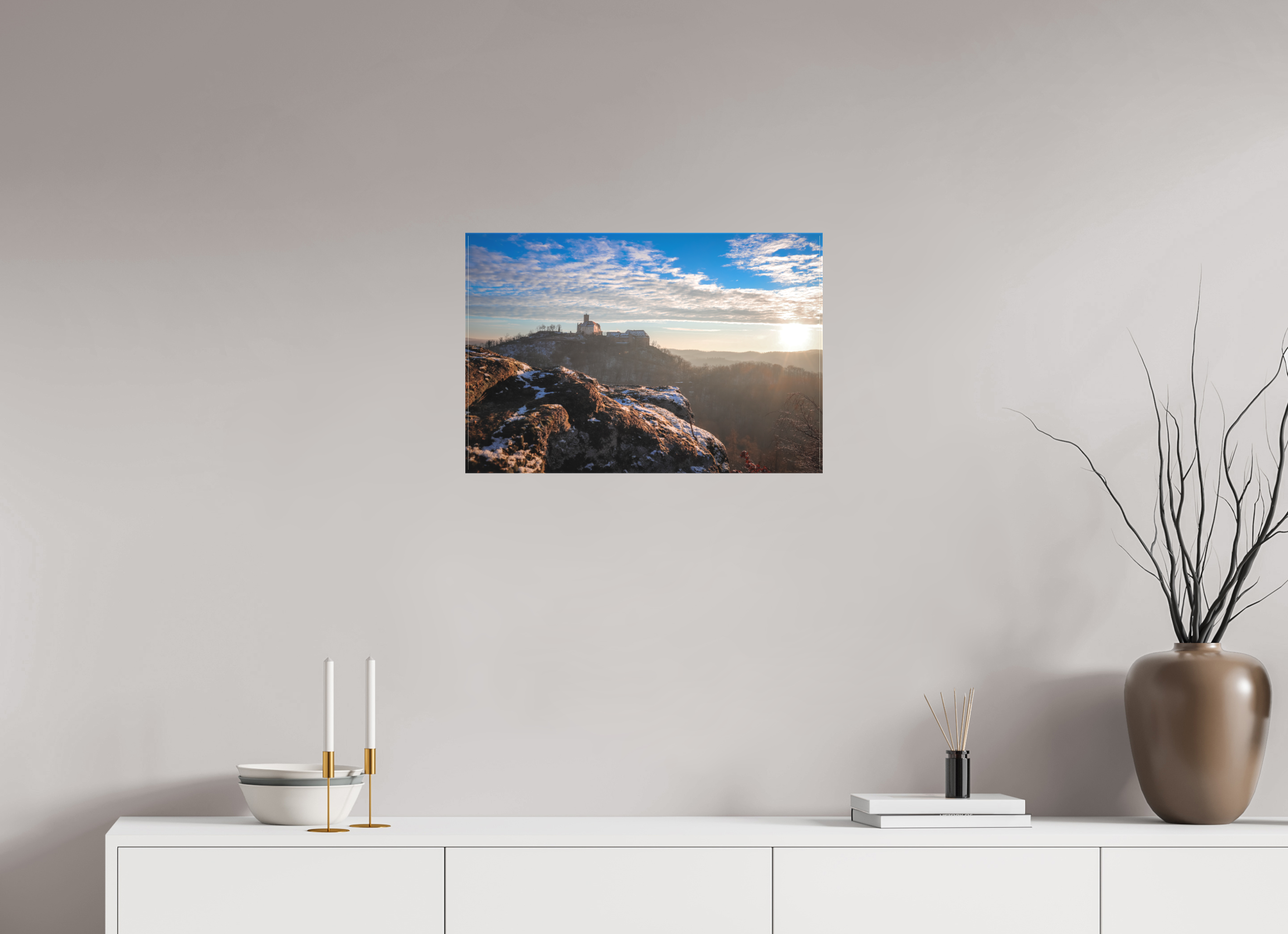 60 x 40 cm, Leinwandprint, matt Metilstein