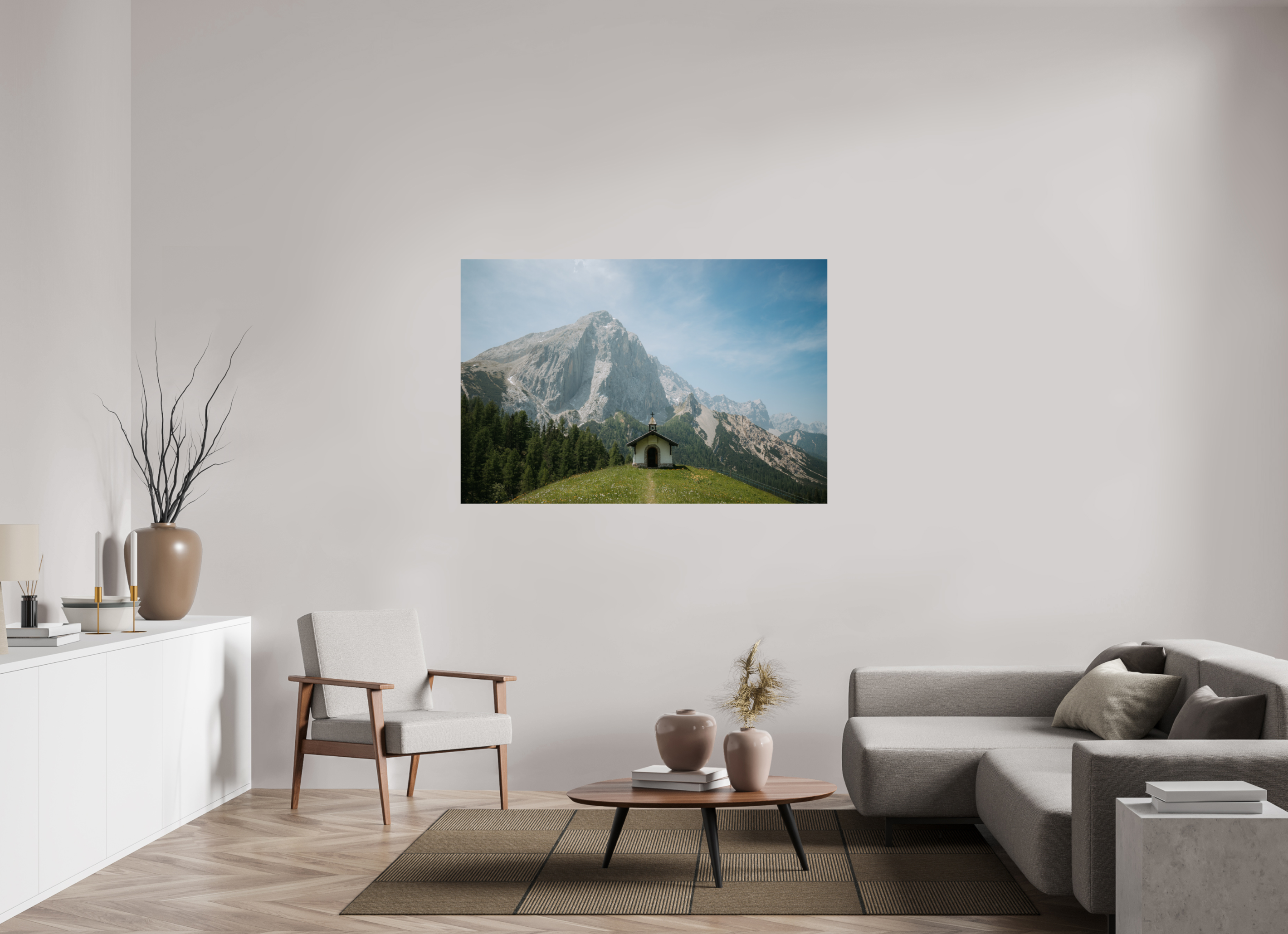 150 x 100 cm, Premium - Hahnemühle Photo Rag Baryta Karwendel 1