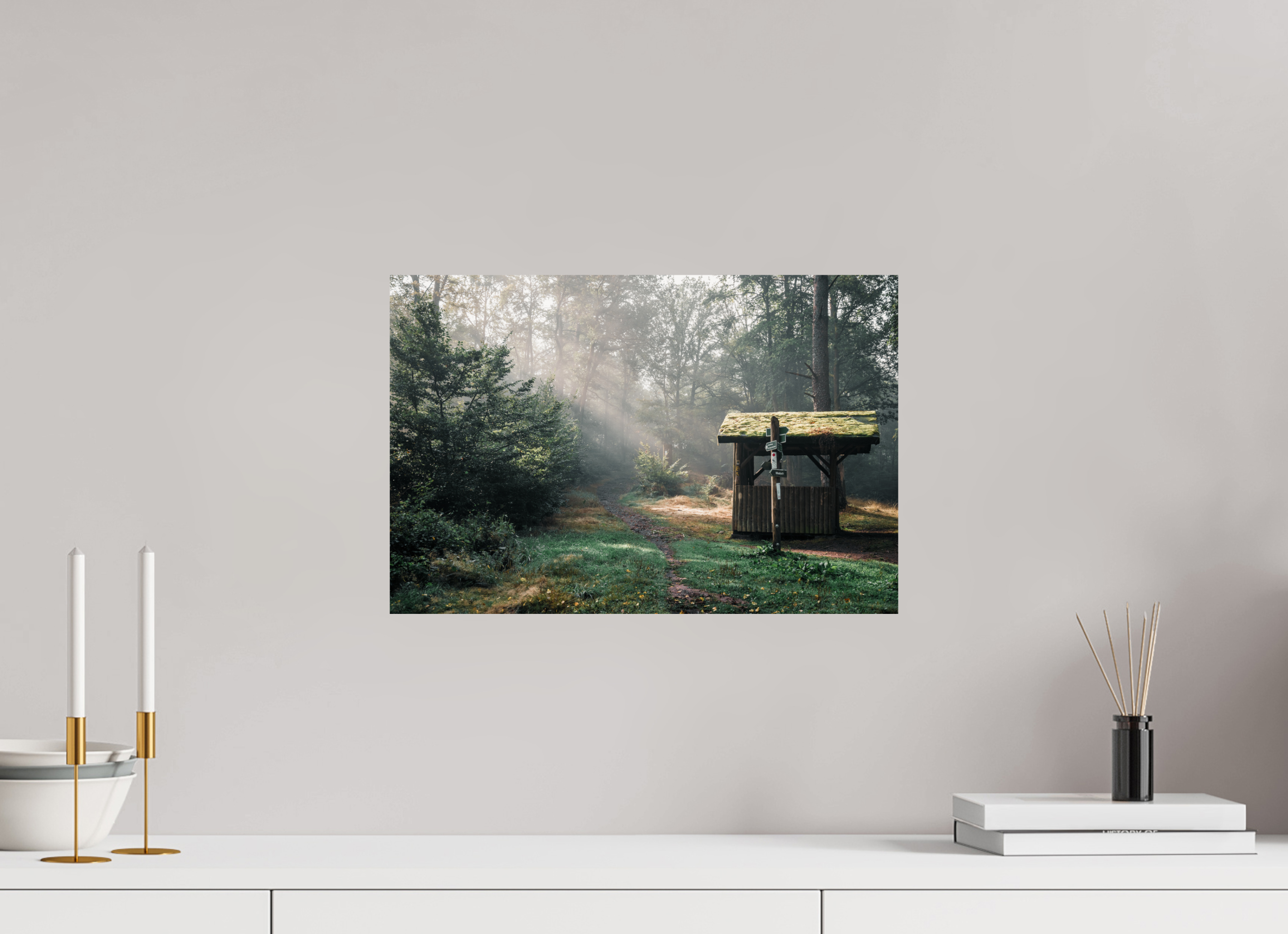 45 x 30 cm, Premium - Hahnemühle Photo Rag Baryta Märchenwald