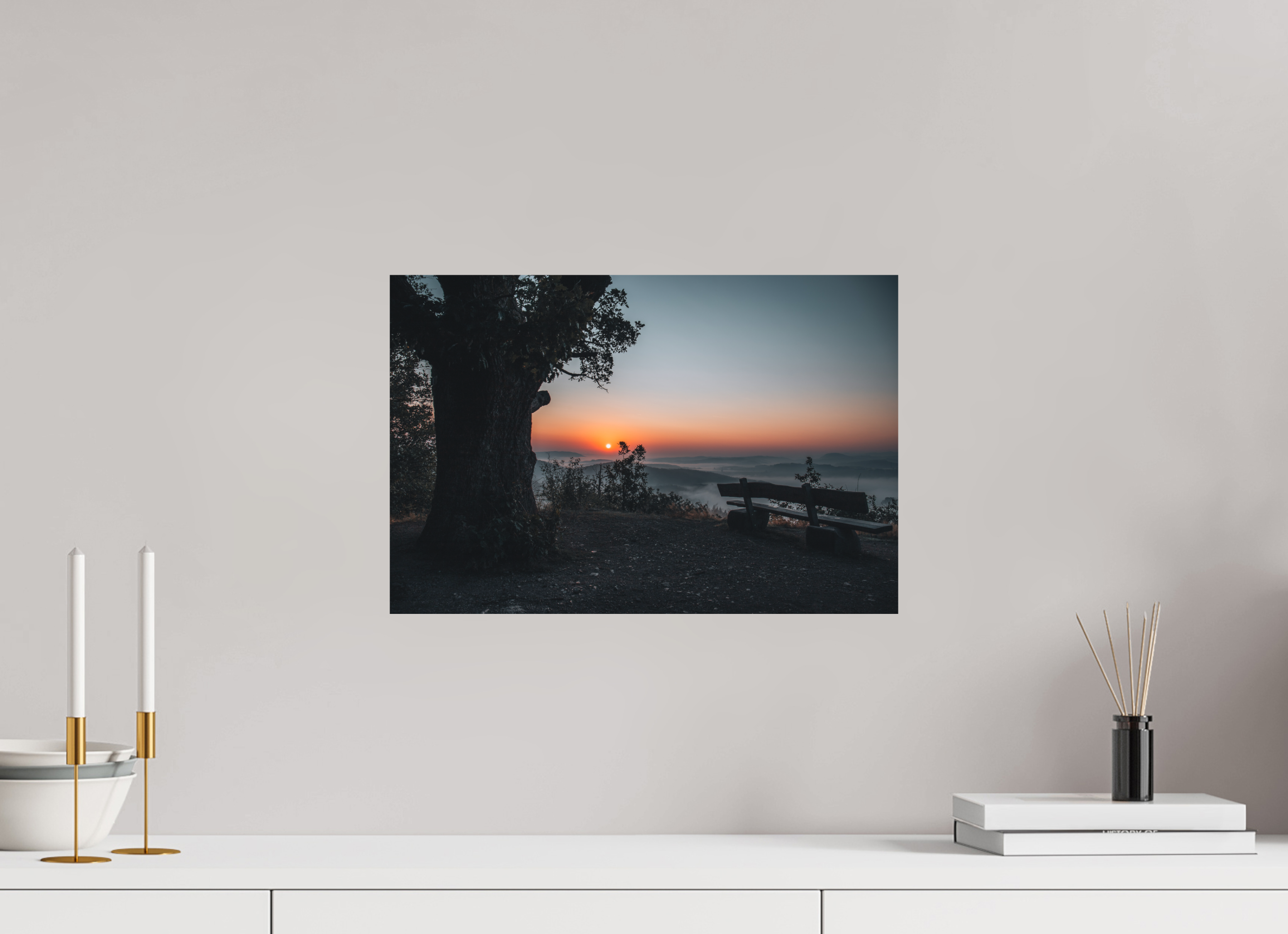 45 x 30 cm, Standard - Fuji Crystal Archive Silk Drachenstein Sunrise 2