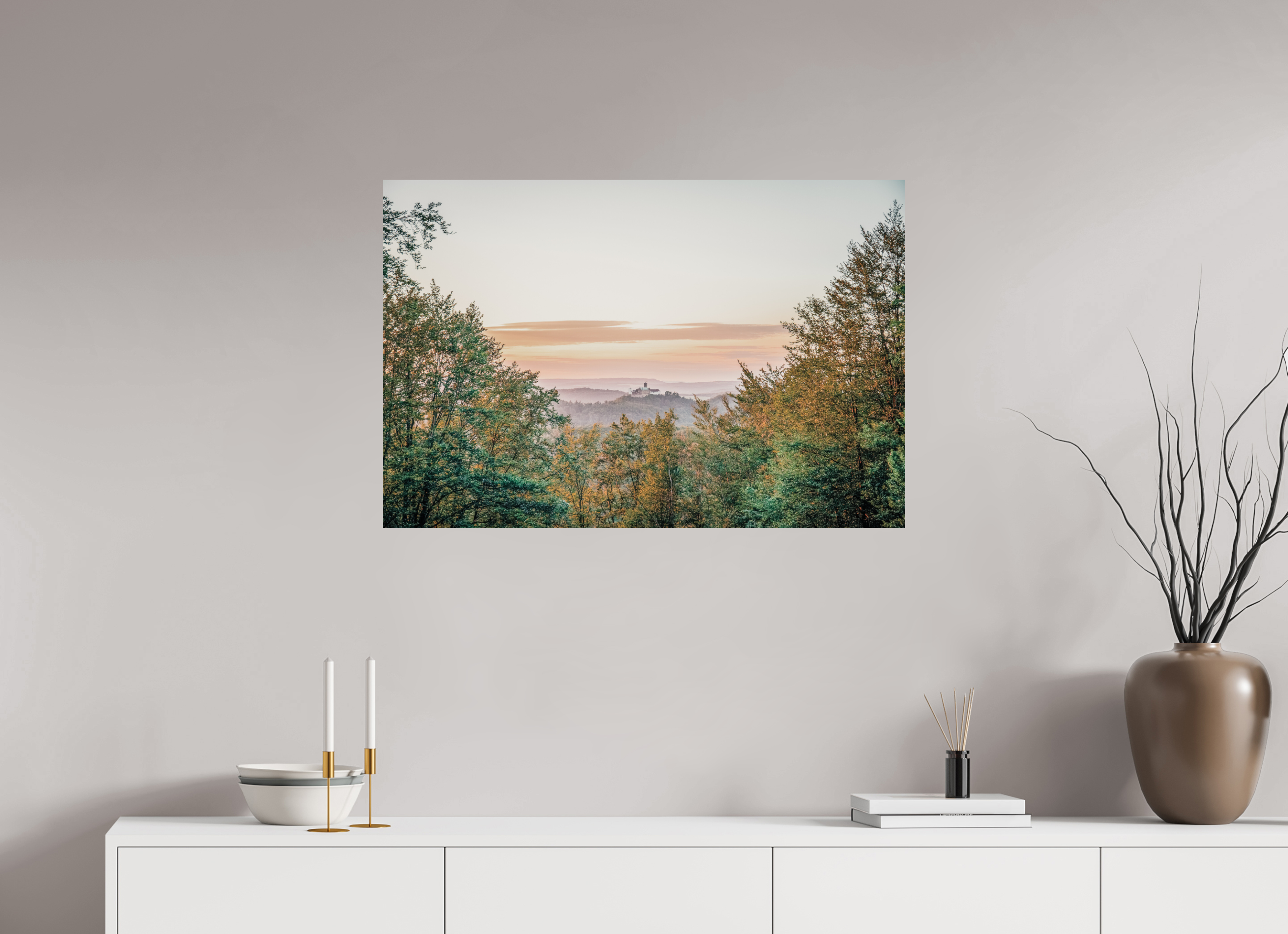 90 x 60 cm, Premium - Hahnemühle Photo Rag Baryta Marienblick