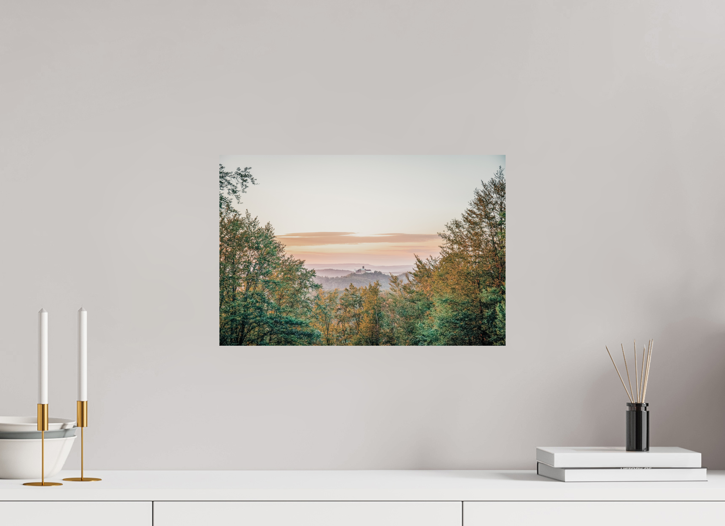 45 x 30 cm, Premium - Hahnemühle Photo Rag Baryta Marienblick