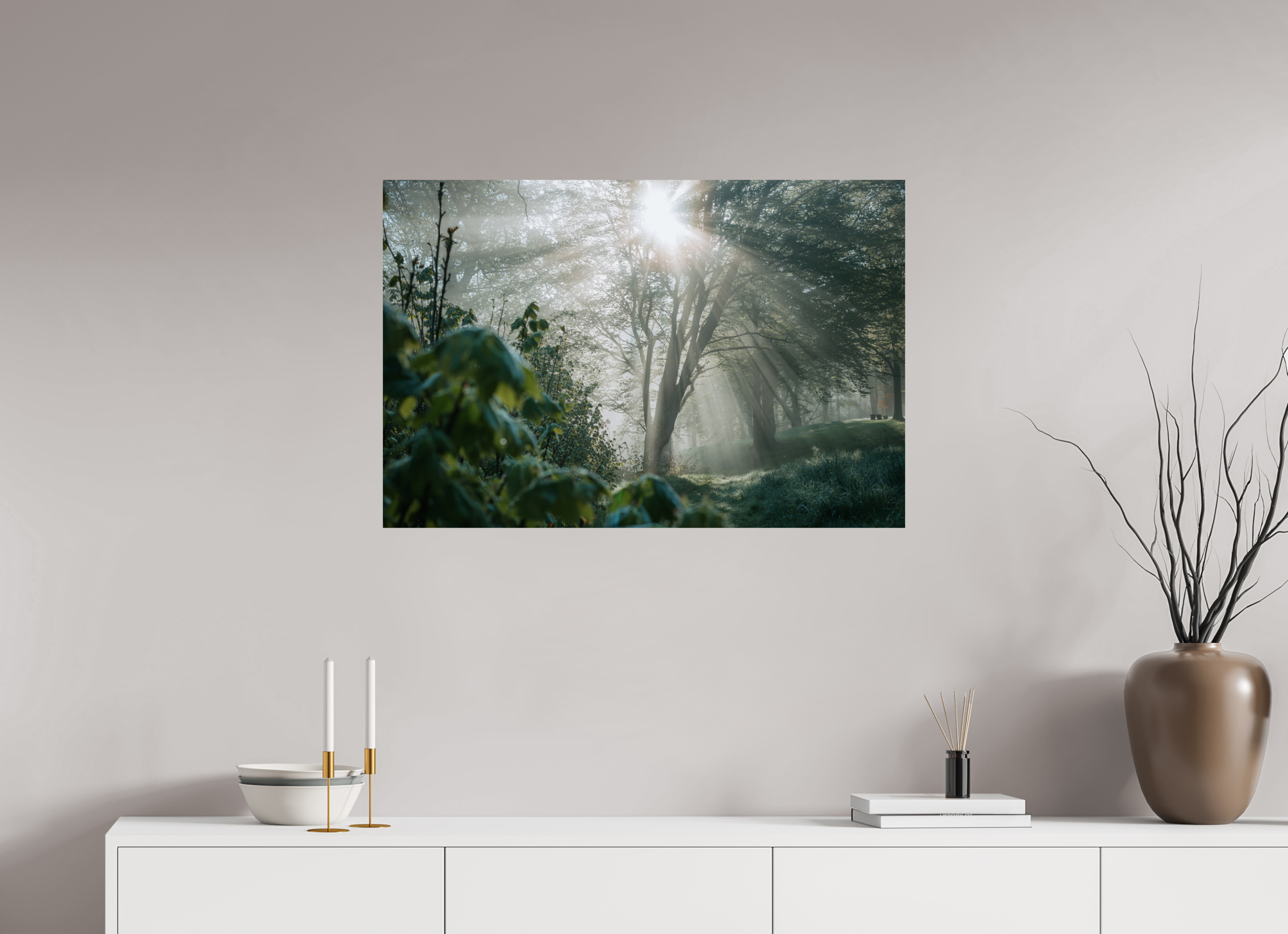 90 x 60 cm, Premium - Hahnemühle Photo Rag Baryta Stadtpark Eisenach 2