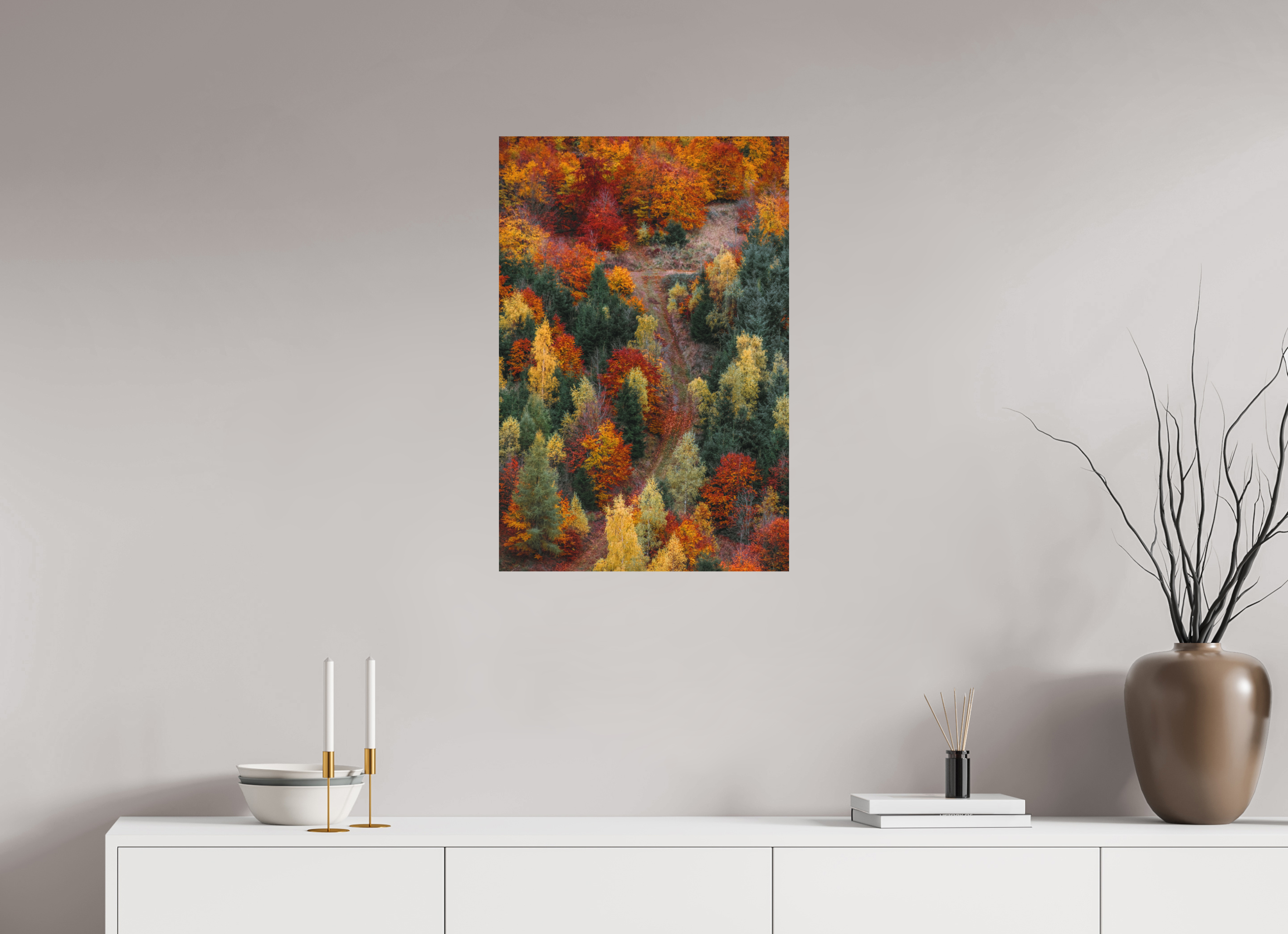 50 x 75 cm, Standard - Fuji Crystal Archive Silk Hangstein Heights