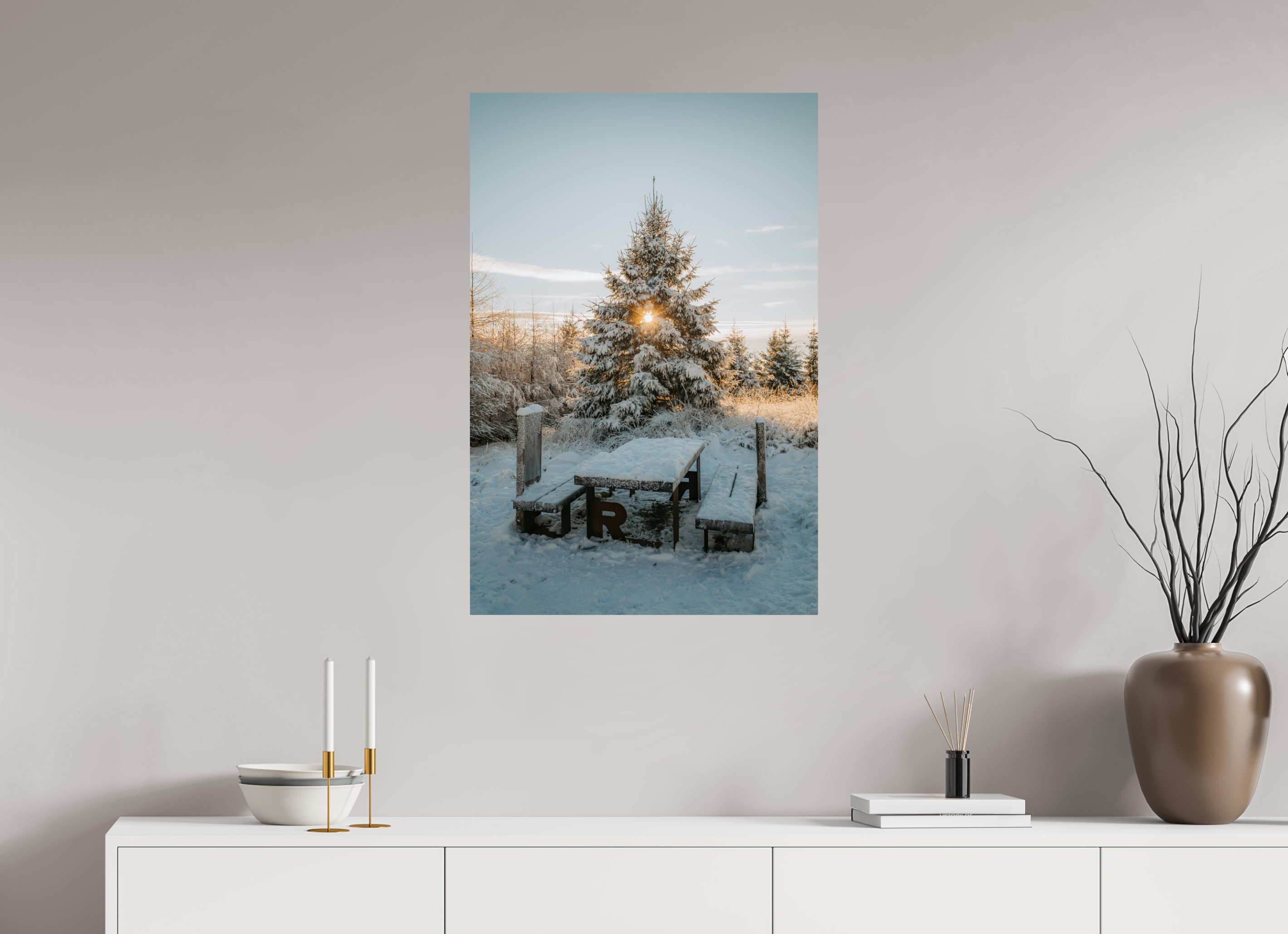 60 x 90 cm, Premium - Hahnemühle Photo Rag Baryta Rennsteig Ruhla