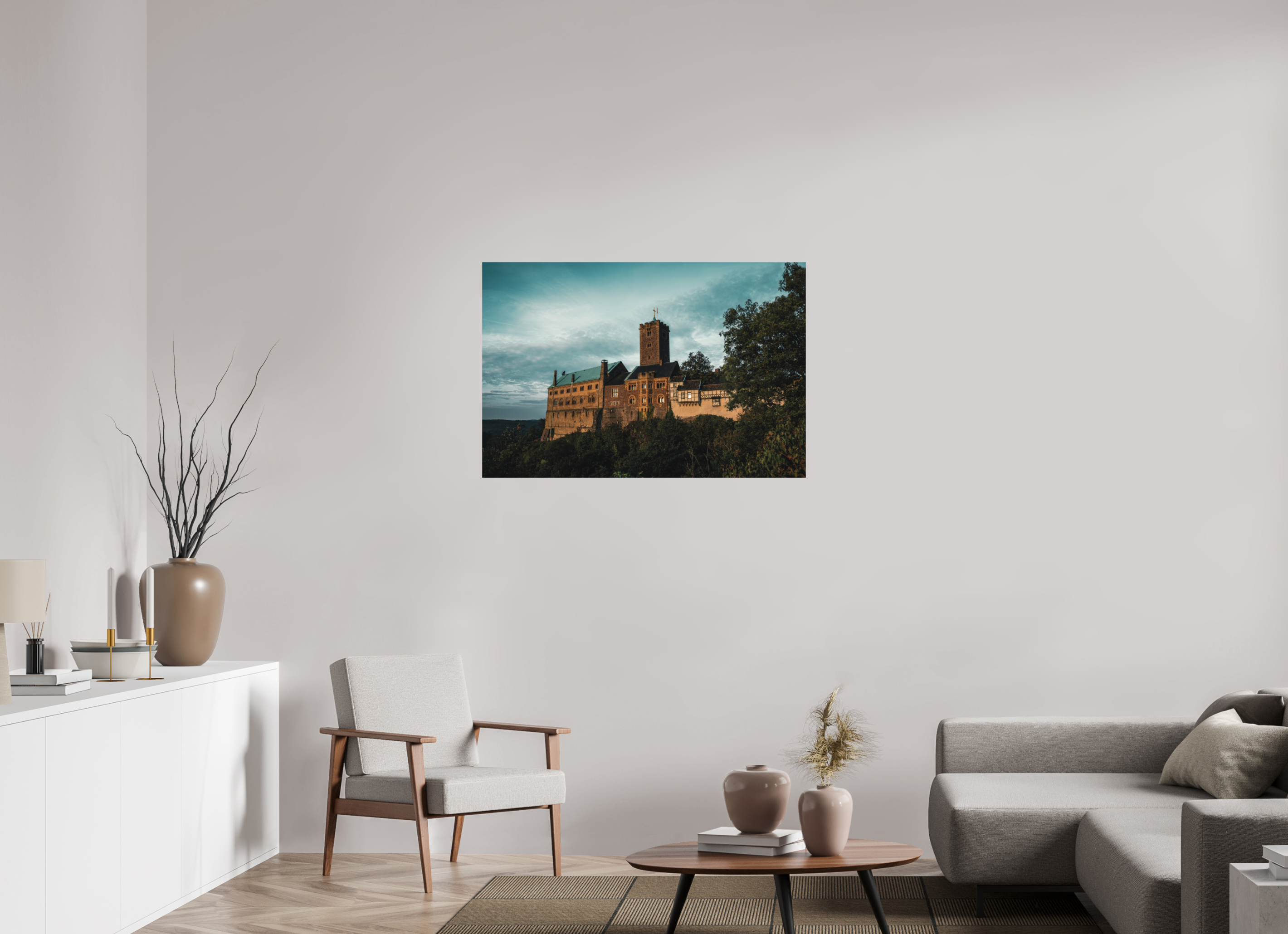 105 x 70 cm, Standard - Fuji Crystal Archive Silk Wartburg Sunrise