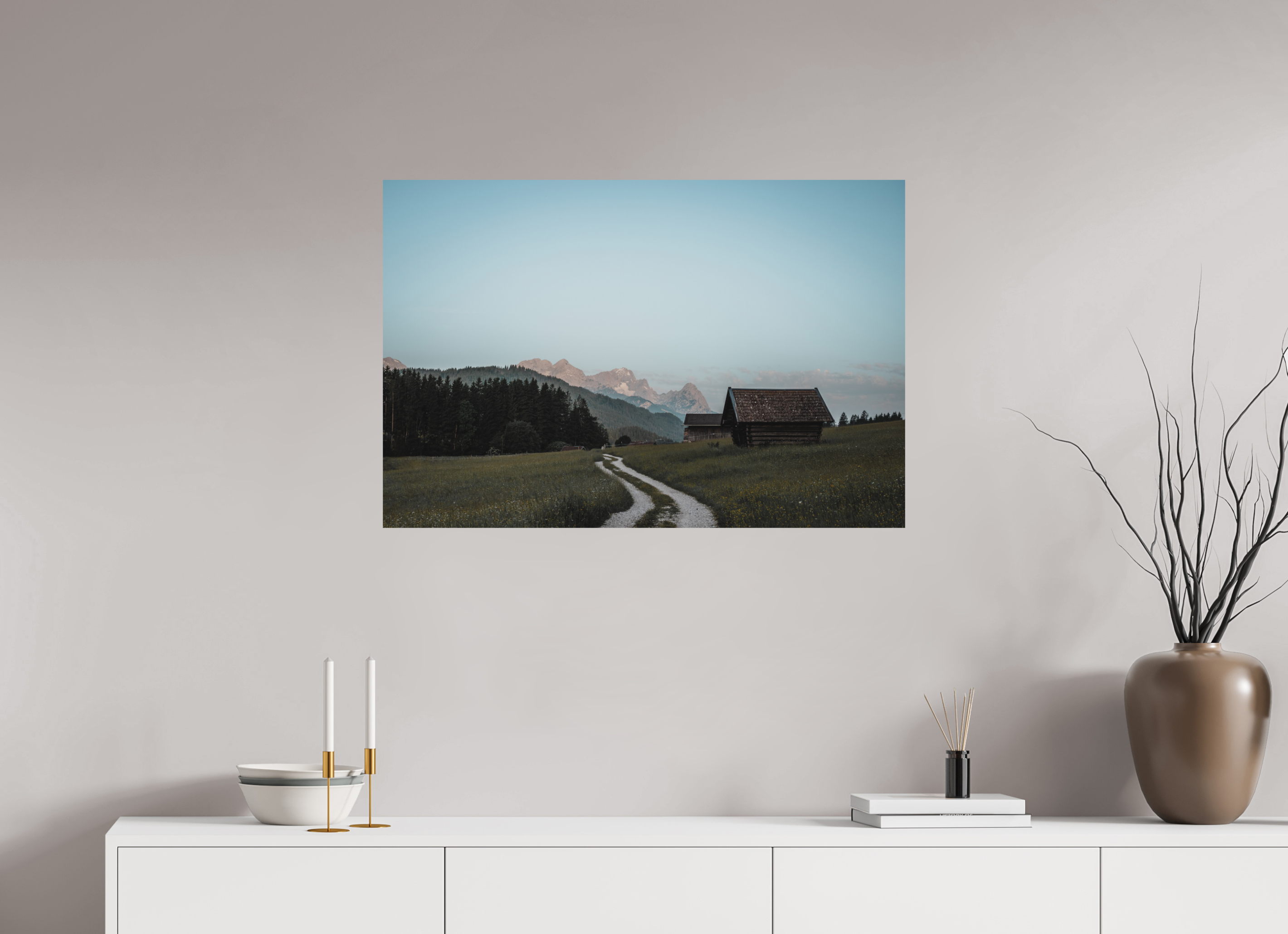 90 x 60 cm, Standard - Fuji Crystal Archive Silk Karwendel 4