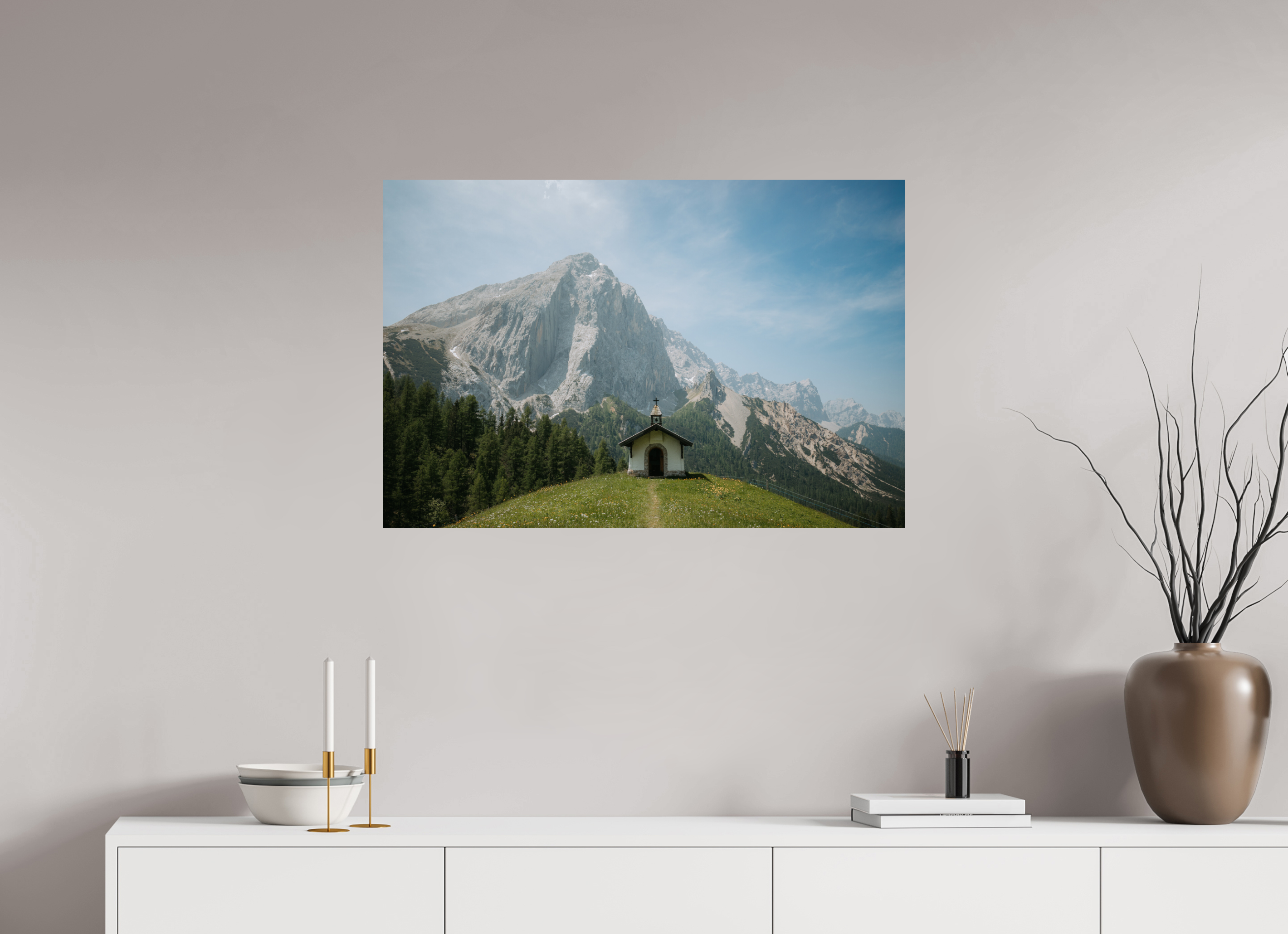90 x 60 cm, Premium - Hahnemühle Photo Rag Baryta Karwendel 1