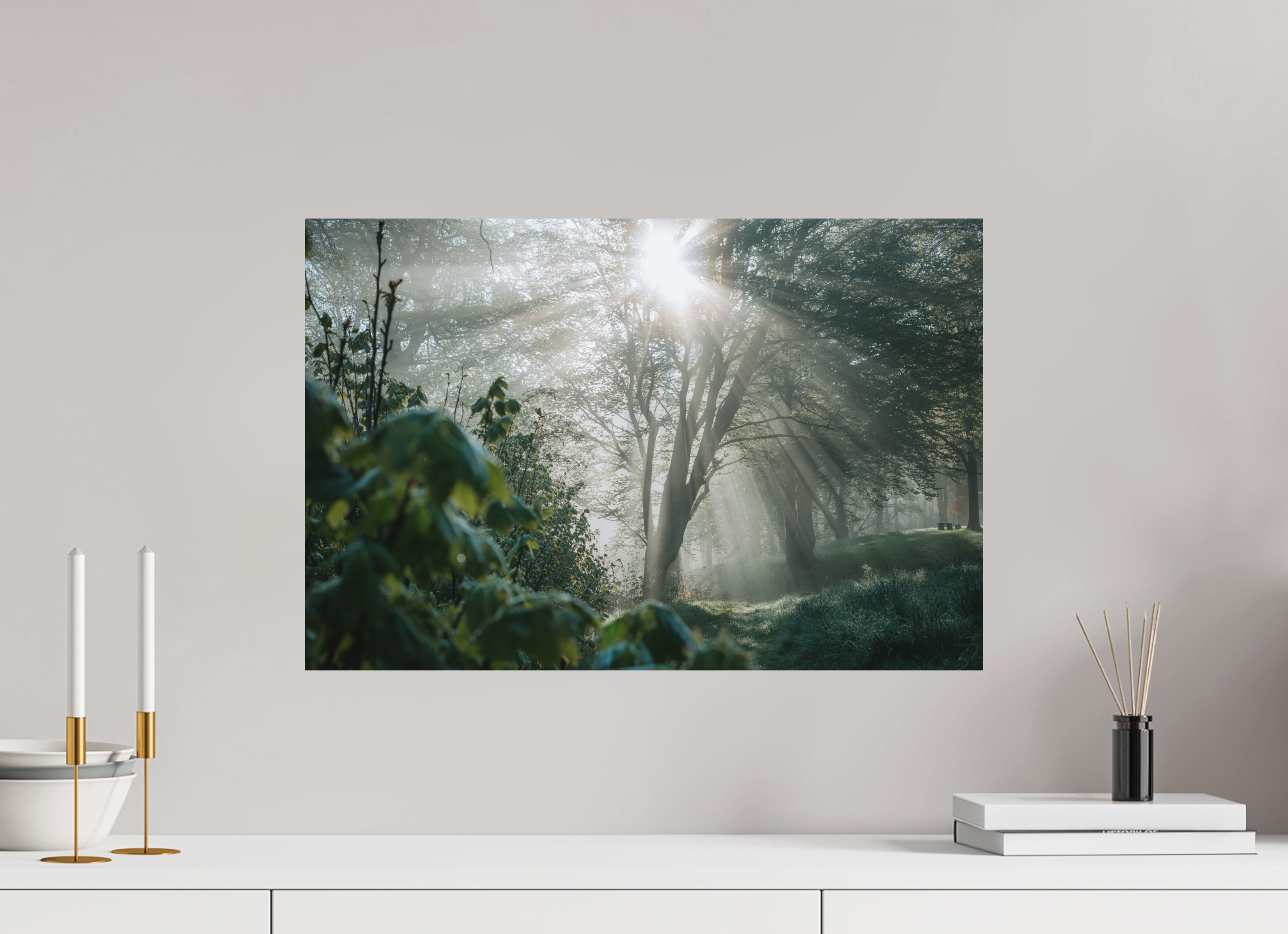 60 x 40 cm, Standard - Fuji Crystal Archive Silk Stadtpark Eisenach 2