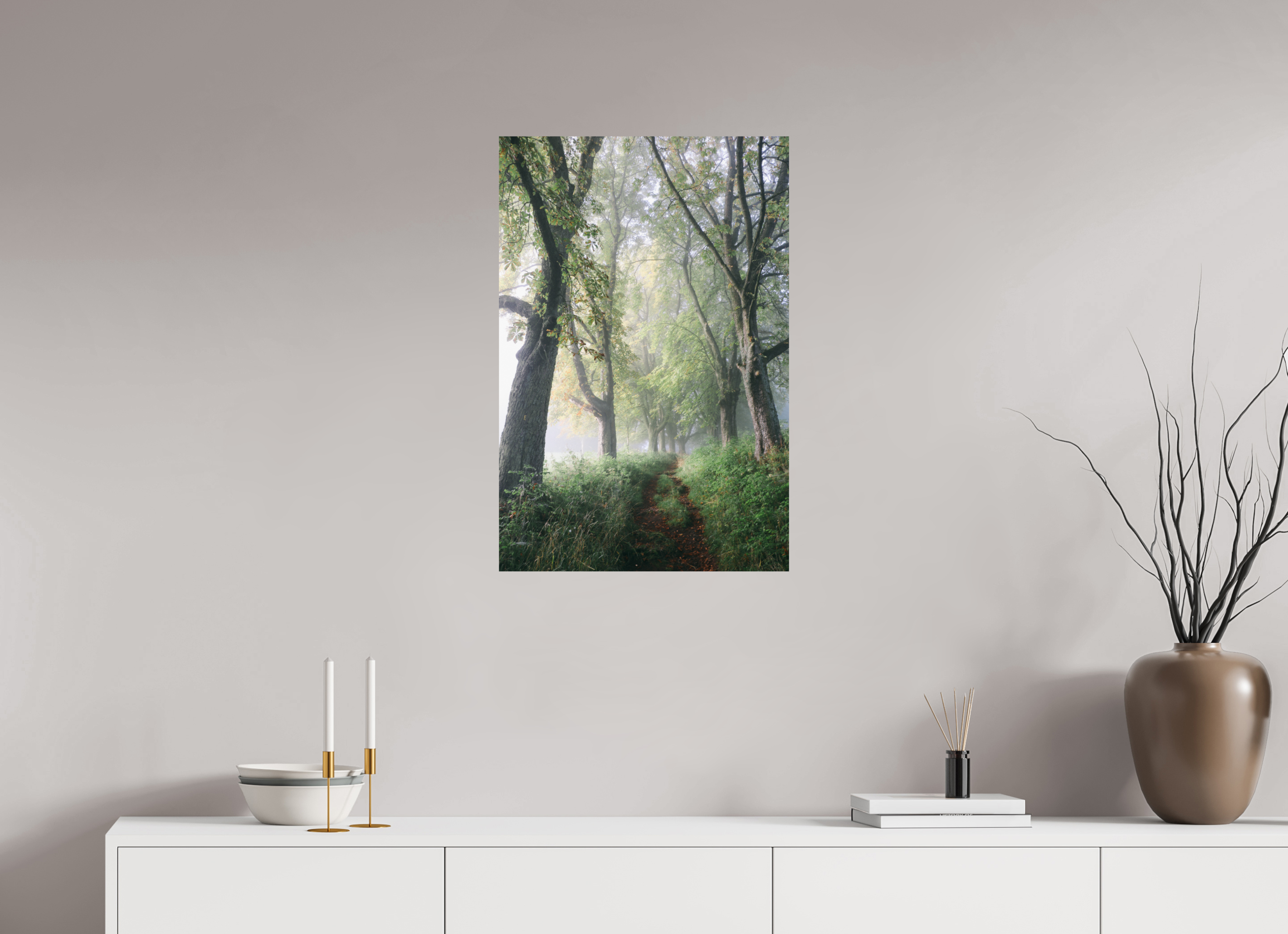 50 x 75 cm, Premium - Hahnemühle Photo Rag Baryta Kastanienallee