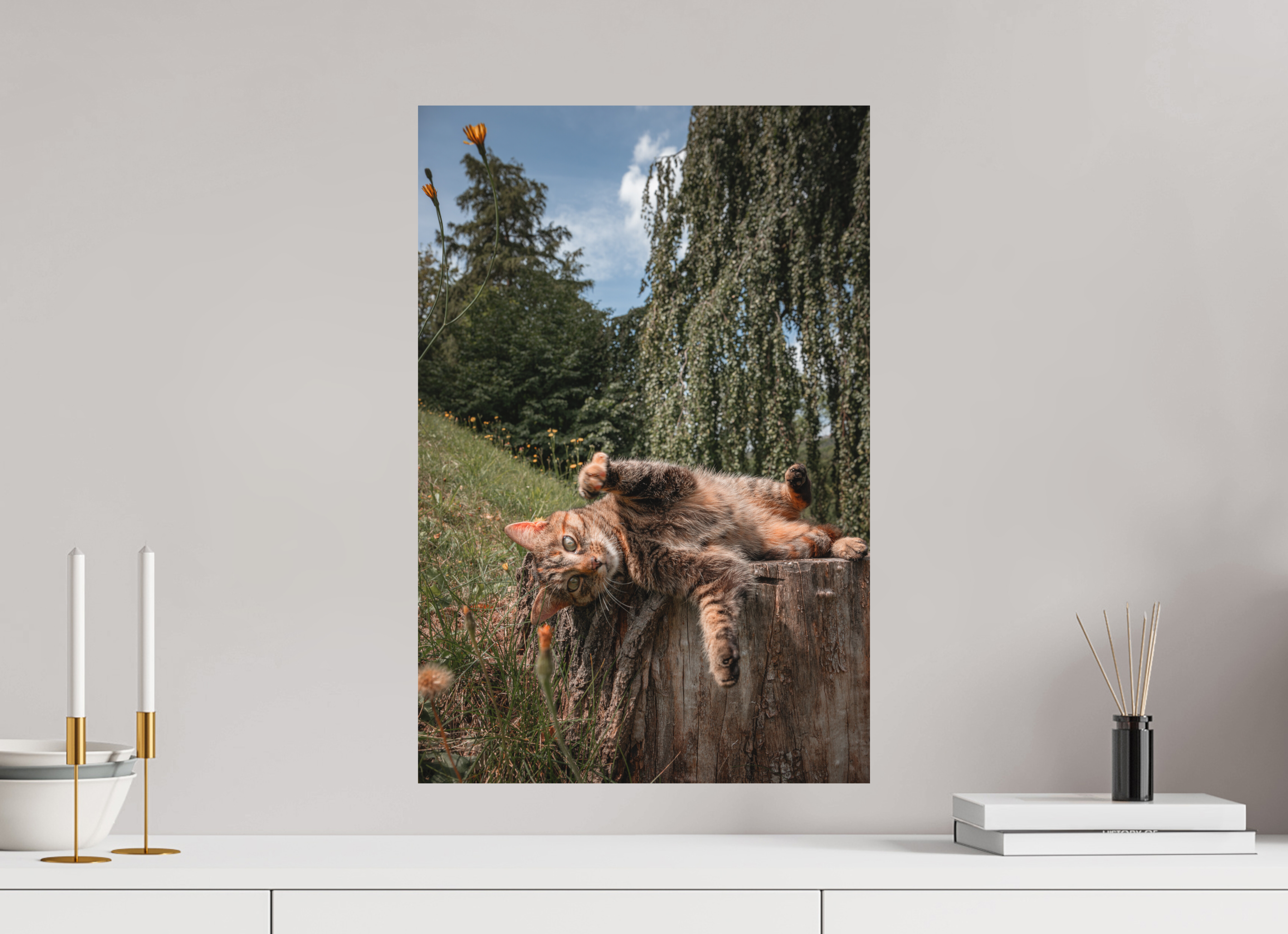 40 x 60 cm, Standard - Fuji Crystal Archive Silk Wild Cat