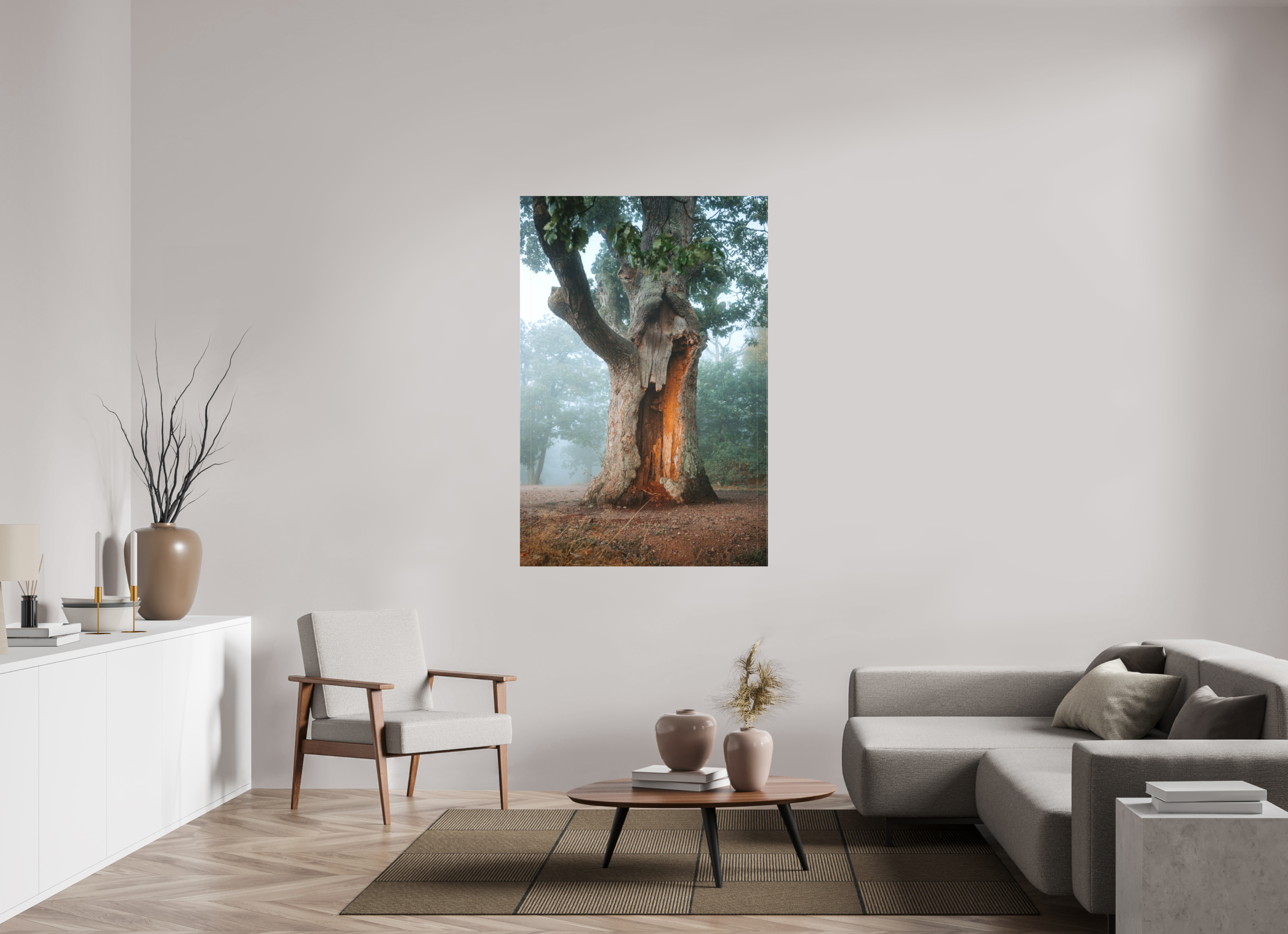 100 x 150 cm, Leinwandprint, matt Drachenstein