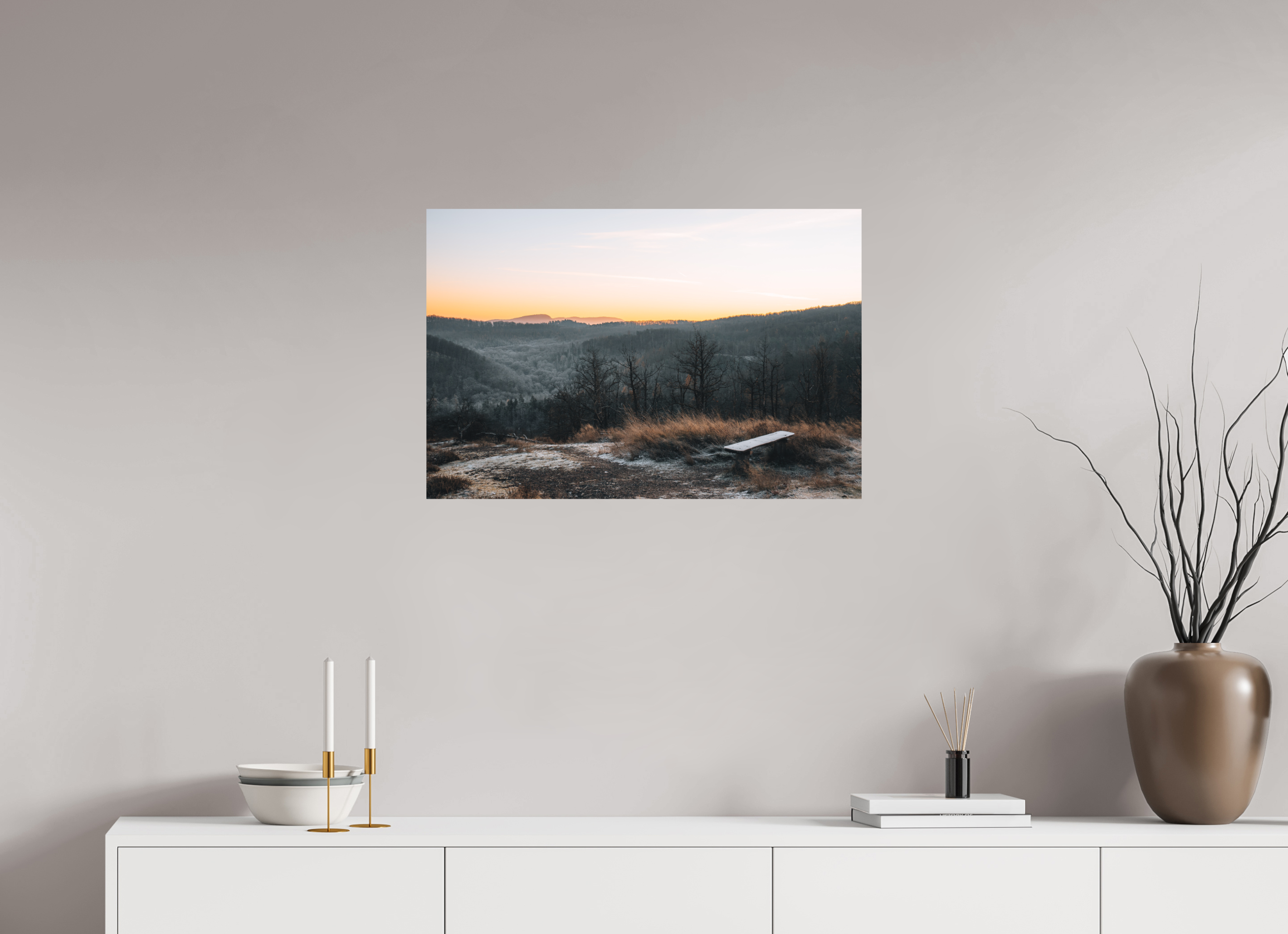 75 x 50 cm, Standard - Fuji Crystal Archive Silk Breitengescheid Sunrise