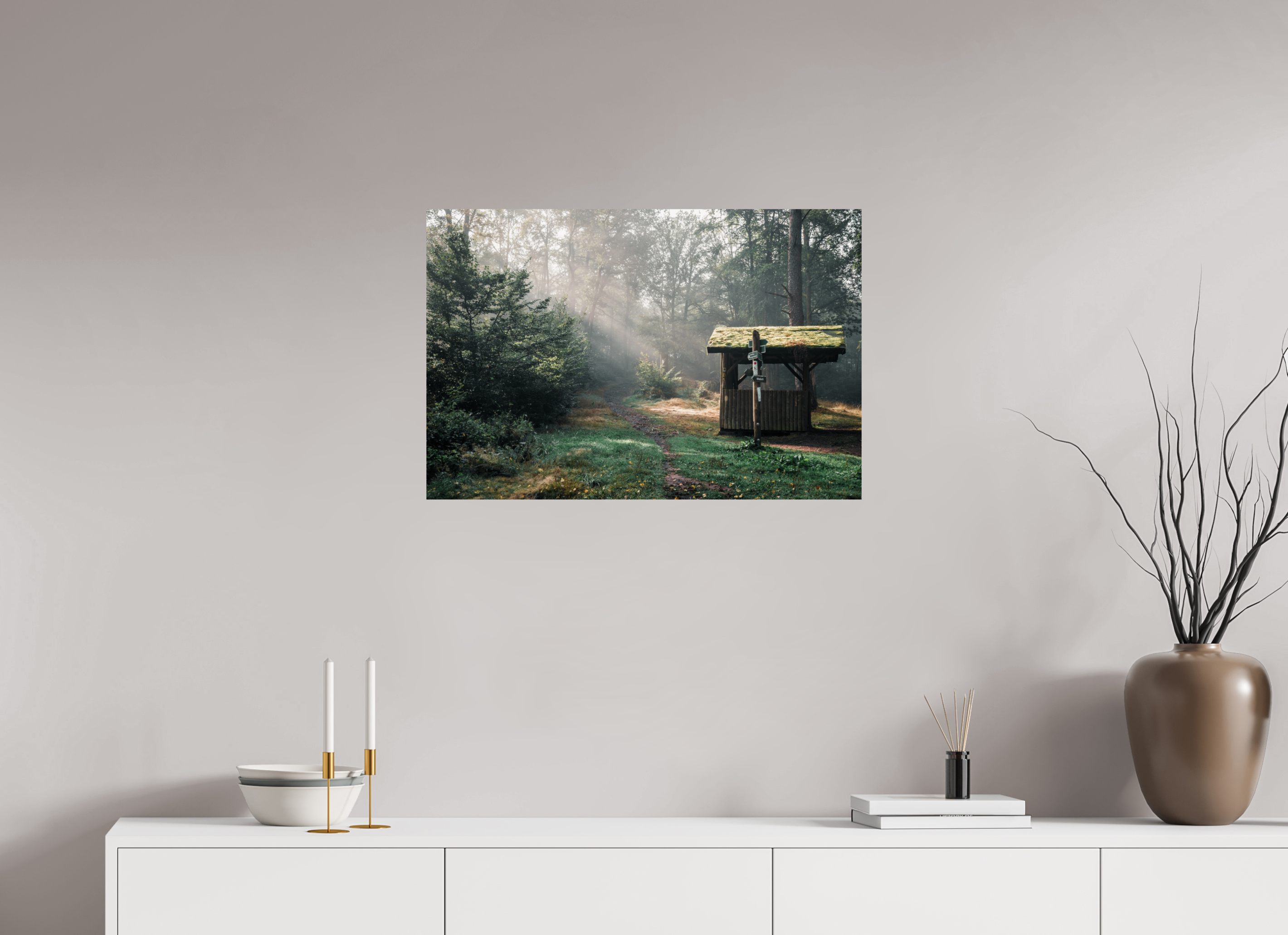 75 x 50 cm, Premium - Hahnemühle Photo Rag Baryta Märchenwald