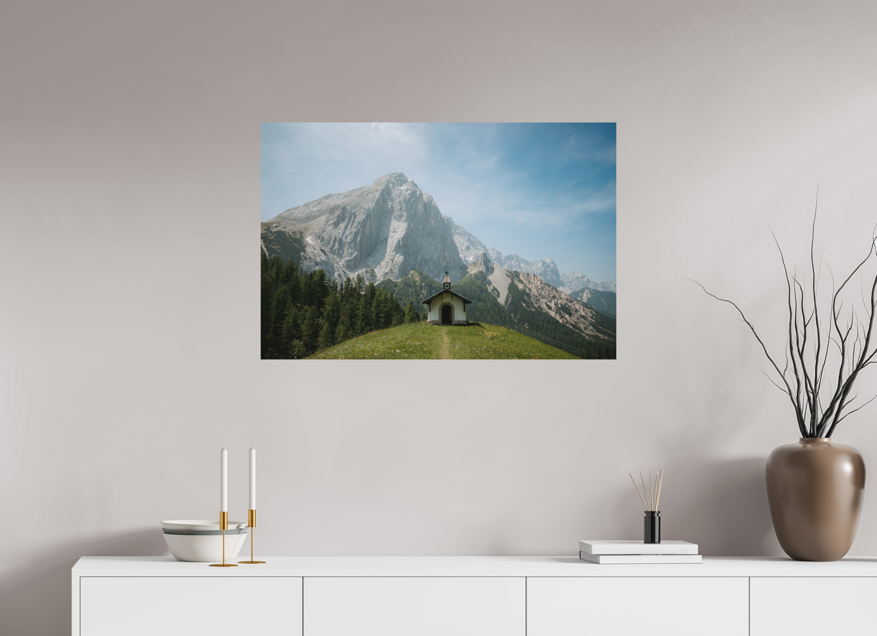 90 x 60 cm, Standard - Fuji Crystal Archive Silk Karwendel 1