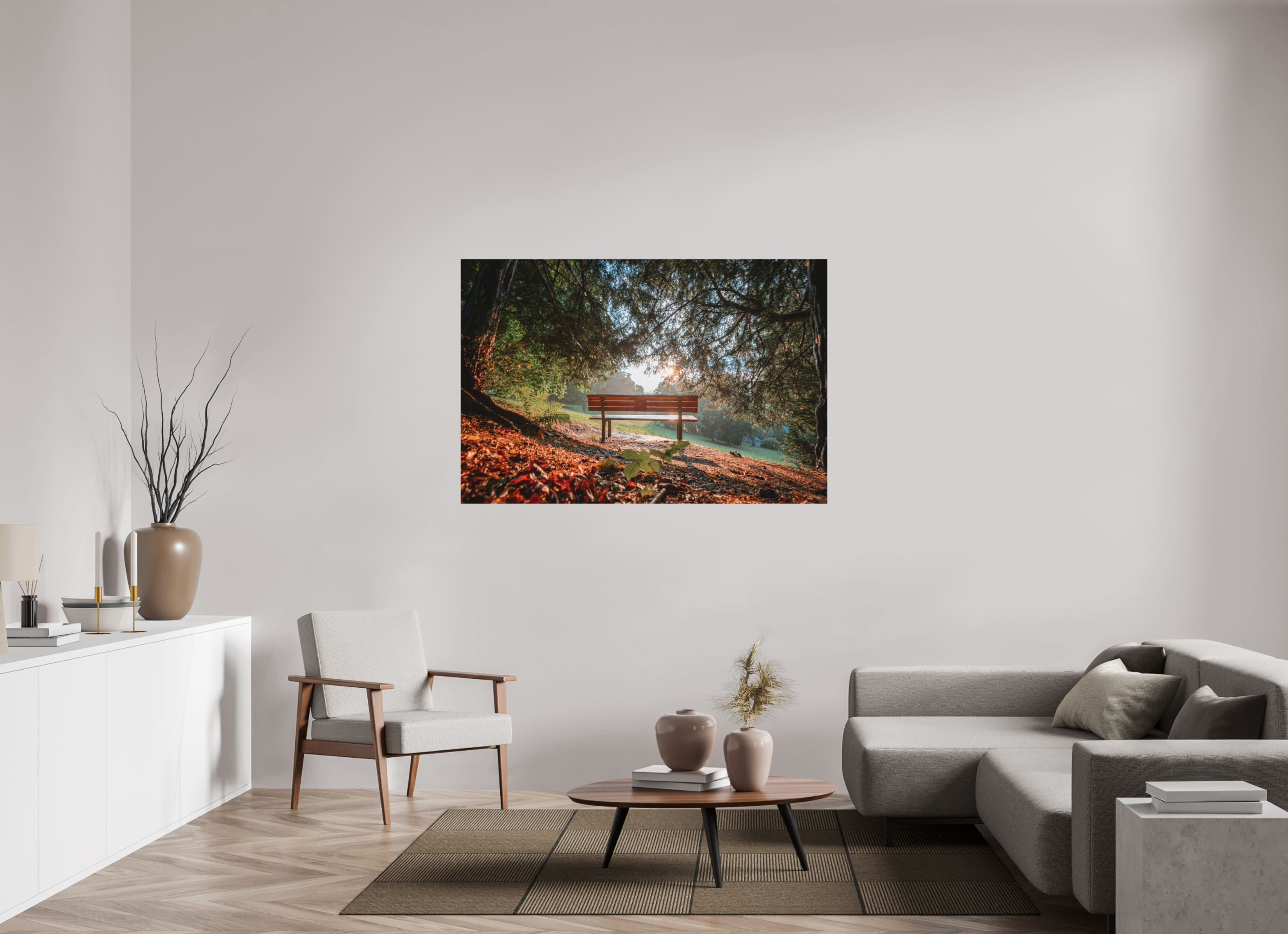 150 x 100 cm, Standard - Fuji Crystal Archive Silk Eisenach Stadtpark