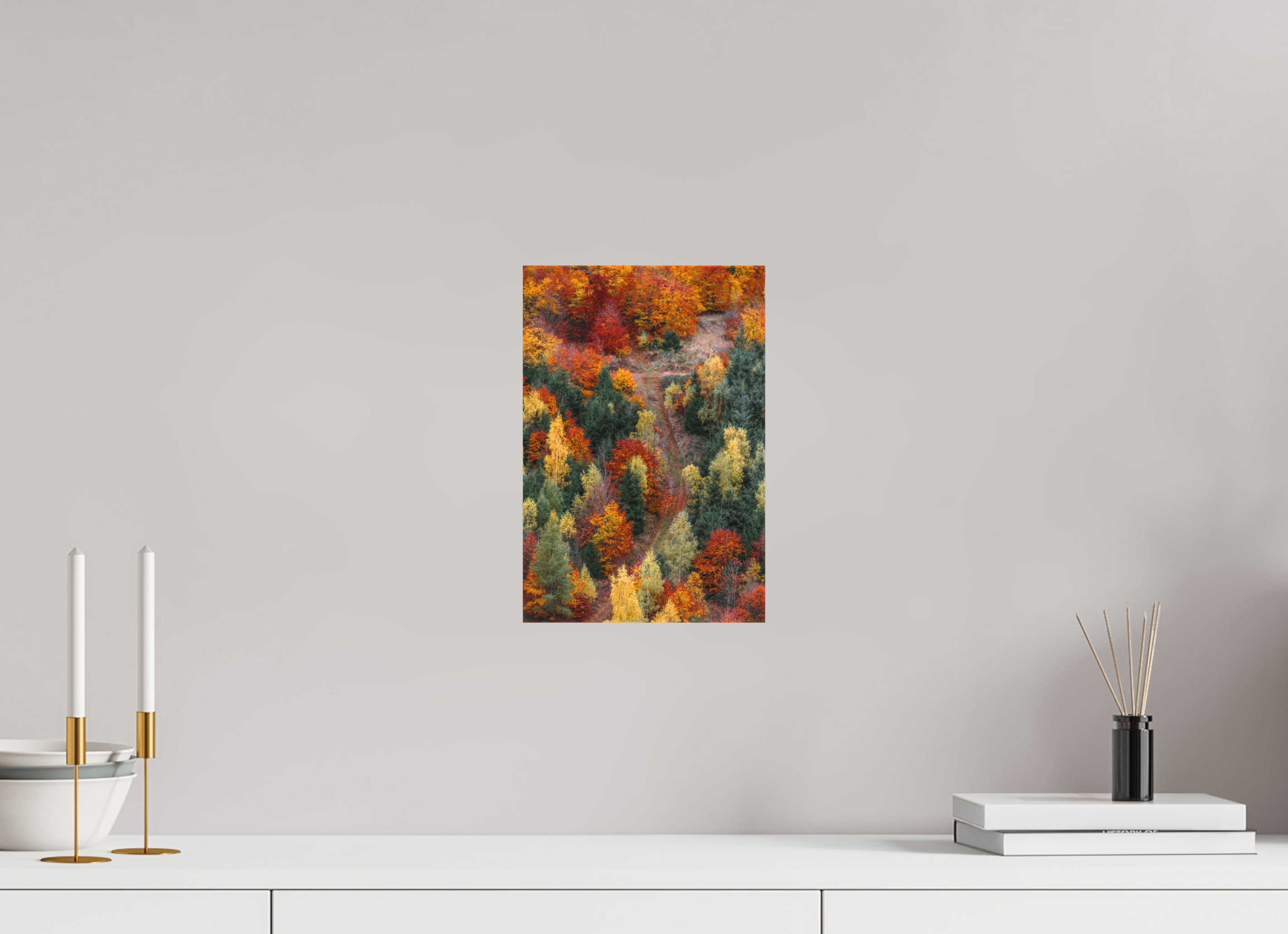 20 x 30 cm, Leinwandprint, matt Hangstein Heights