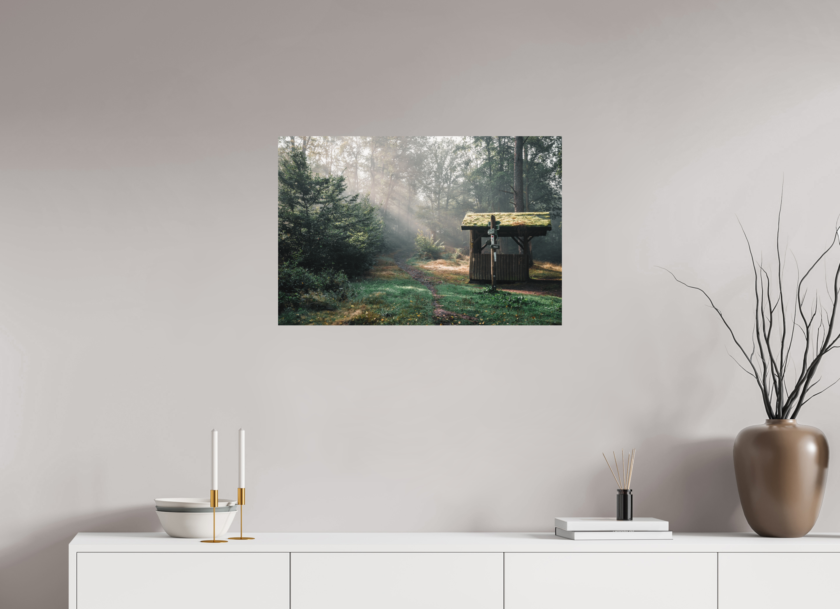 75 x 50 cm, Standard - Fuji Crystal Archive Silk Märchenwald