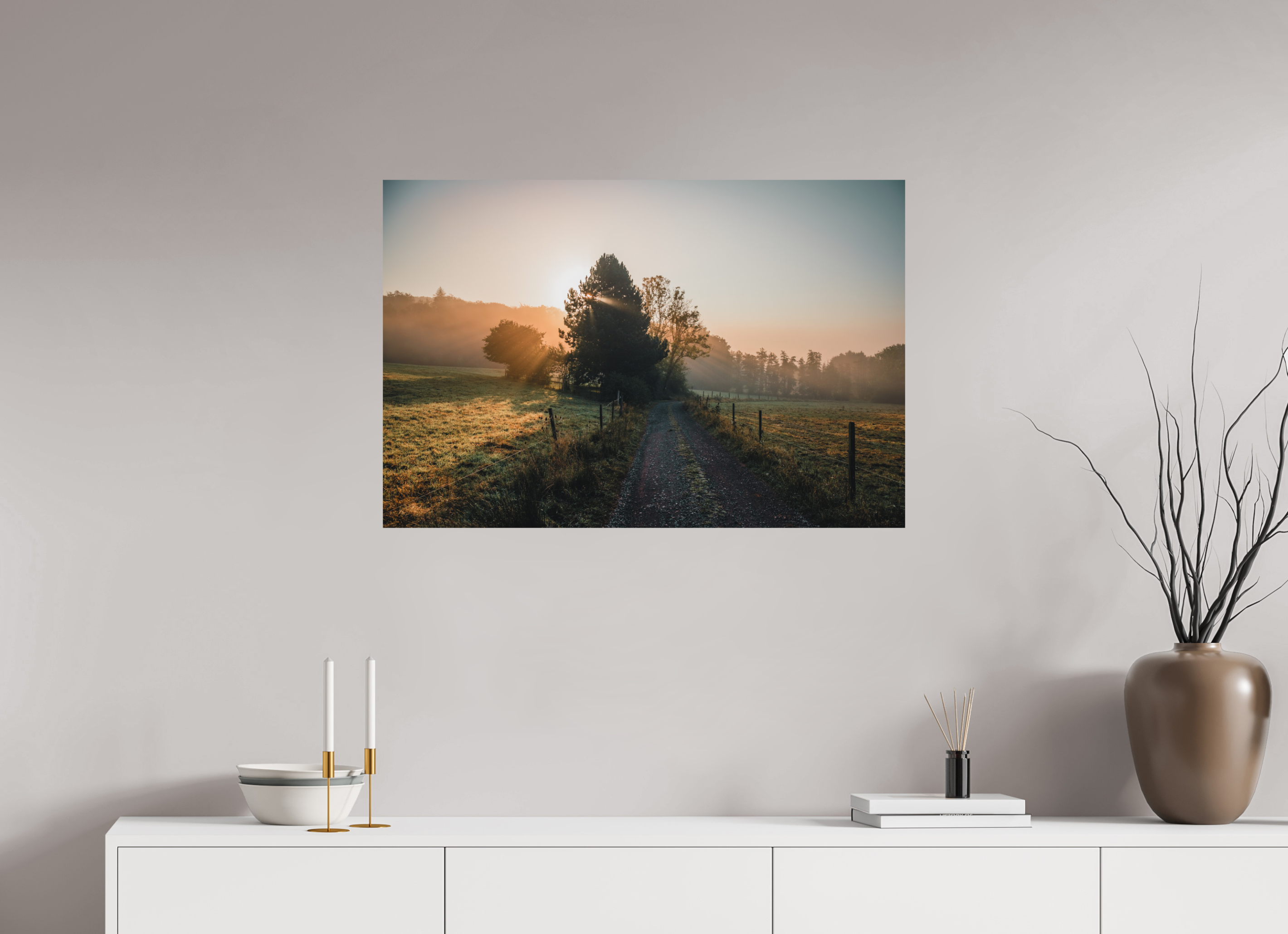 90 x 60 cm, Standard - Fuji Crystal Archive Silk Road to Mosbach