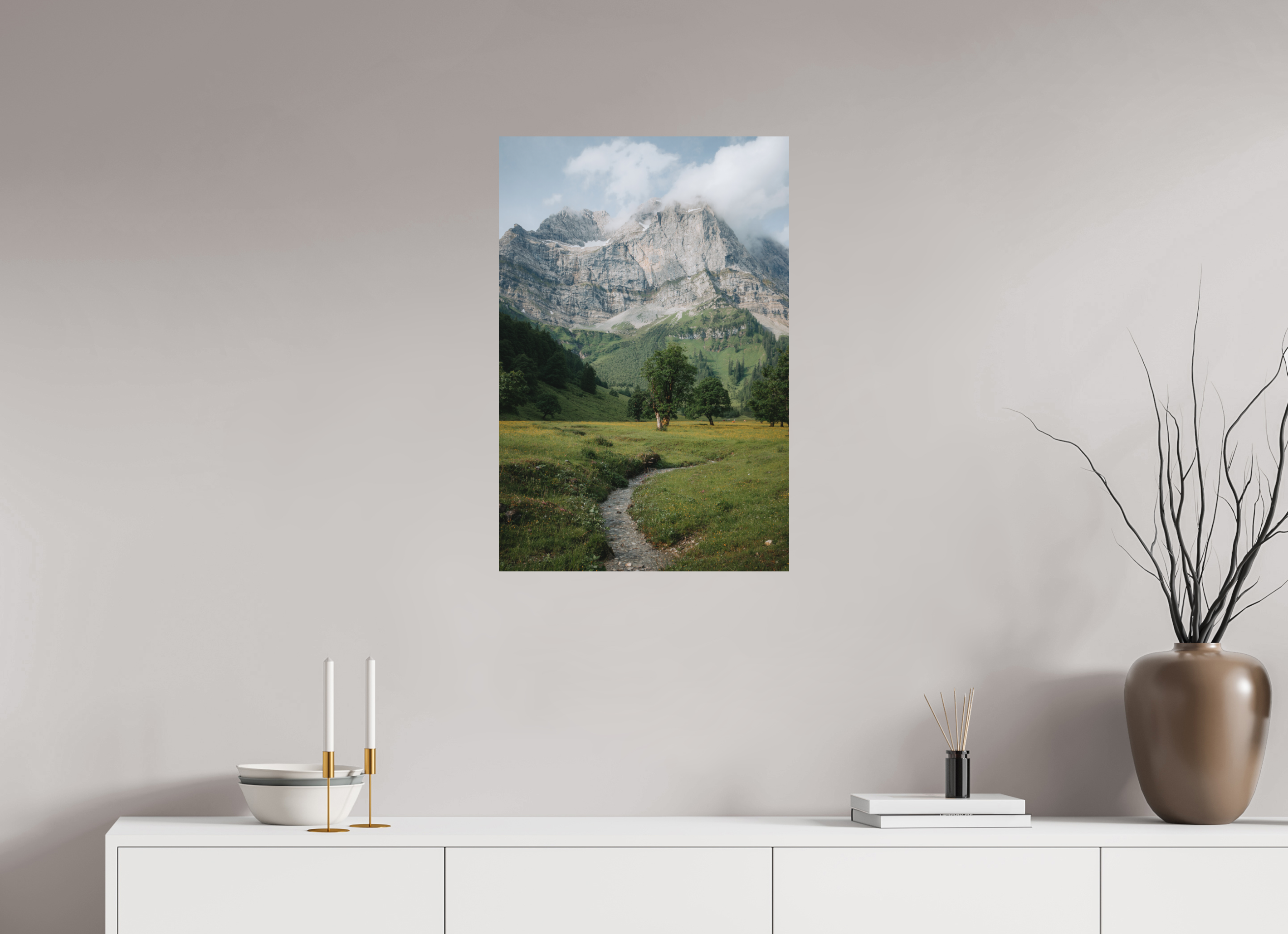 50 x 75 cm, Standard - Fuji Crystal Archive Silk Karwendel 6