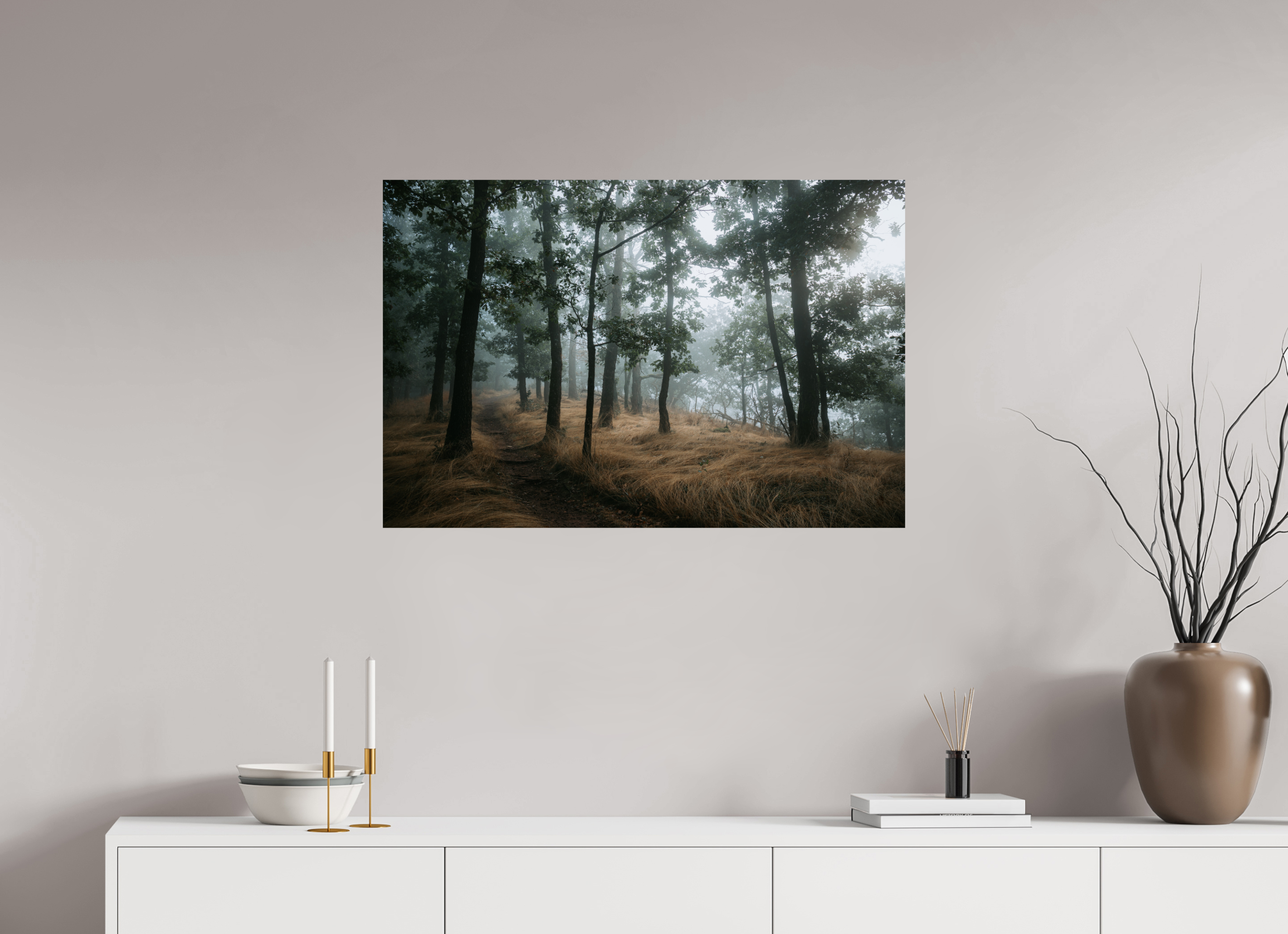 90 x 60 cm, Premium - Hahnemühle Photo Rag Baryta Märchenwald 2
