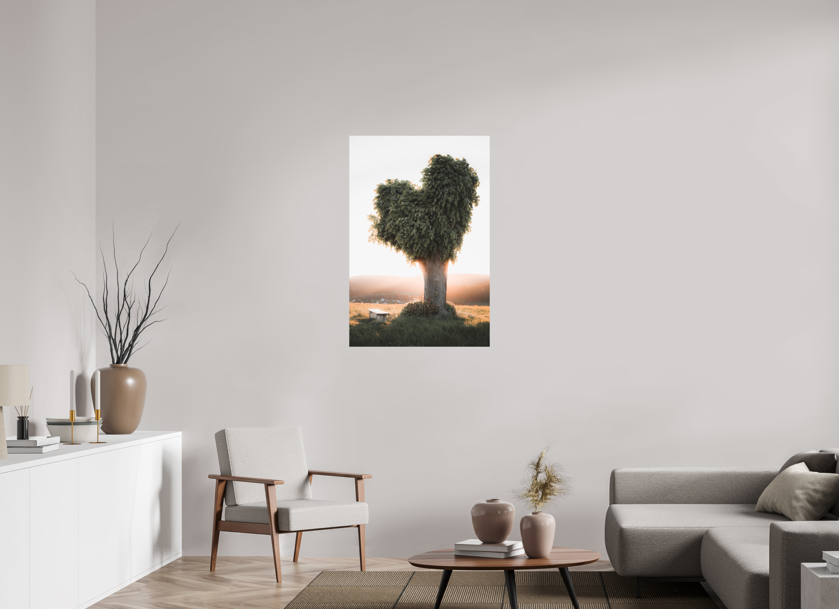 70 x 105 cm, Standard - Fuji Crystal Archive Silk Herzbaum Mosbach