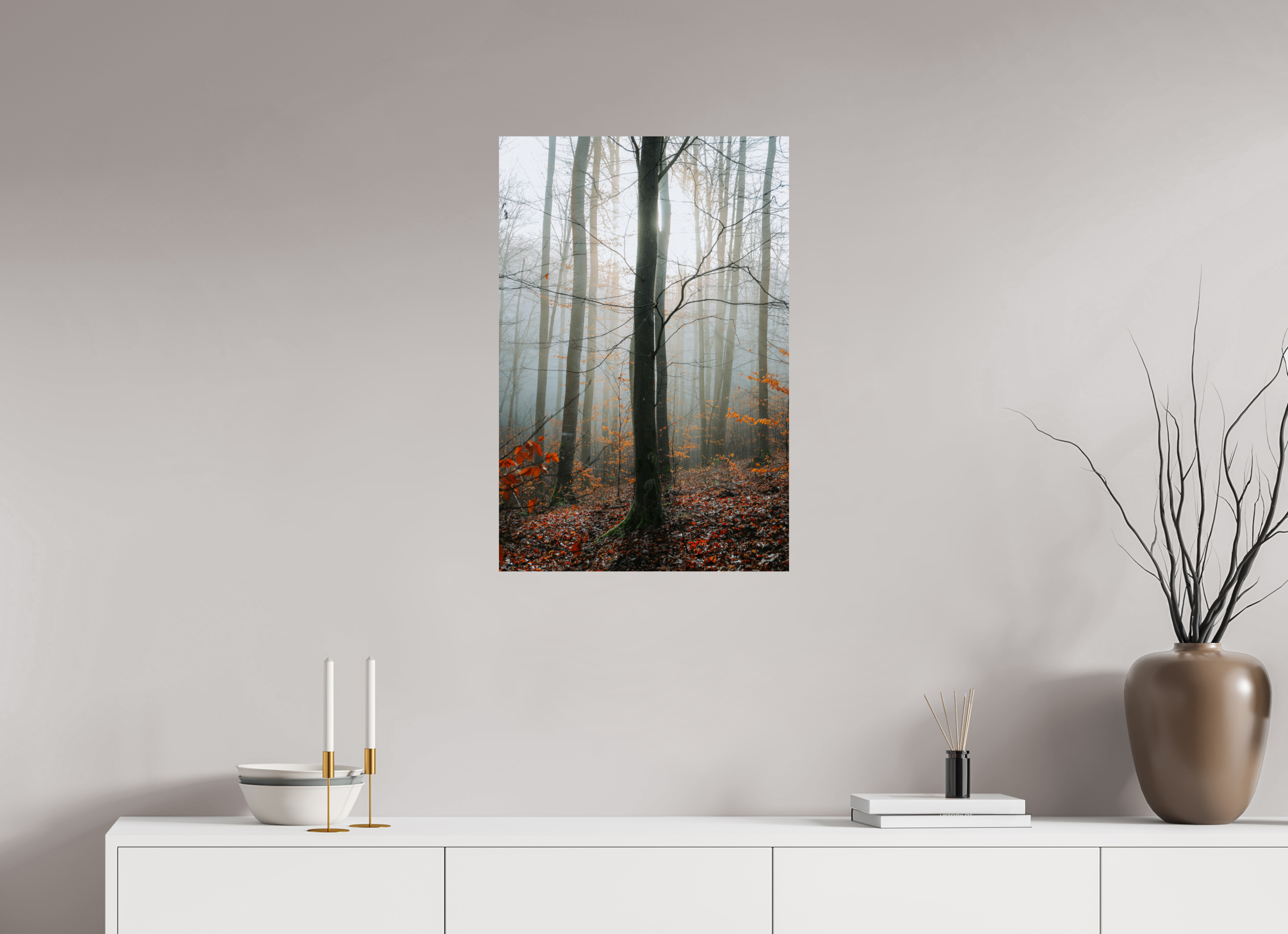 50 x 75 cm, Premium - Hahnemühle Photo Rag Baryta Januarsonne